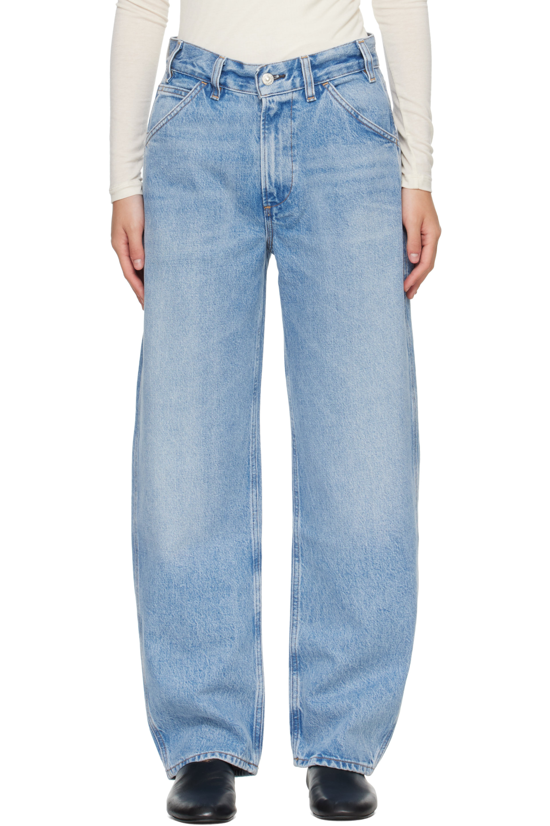 Citizens of Humanity - Blue Miro Full Length Deck Jeans