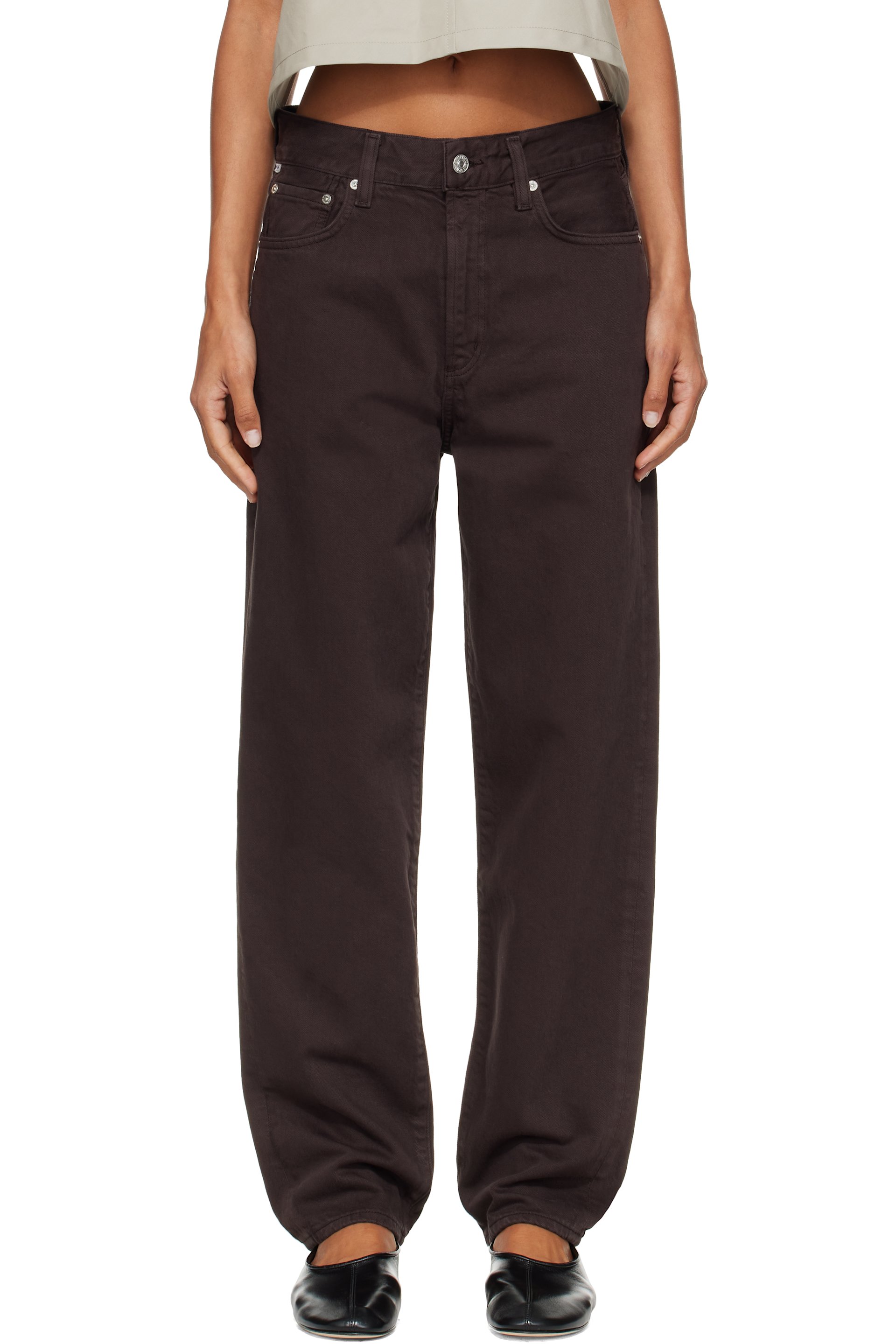 Citizens of Humanity - Brown 'The Taper' Jeans