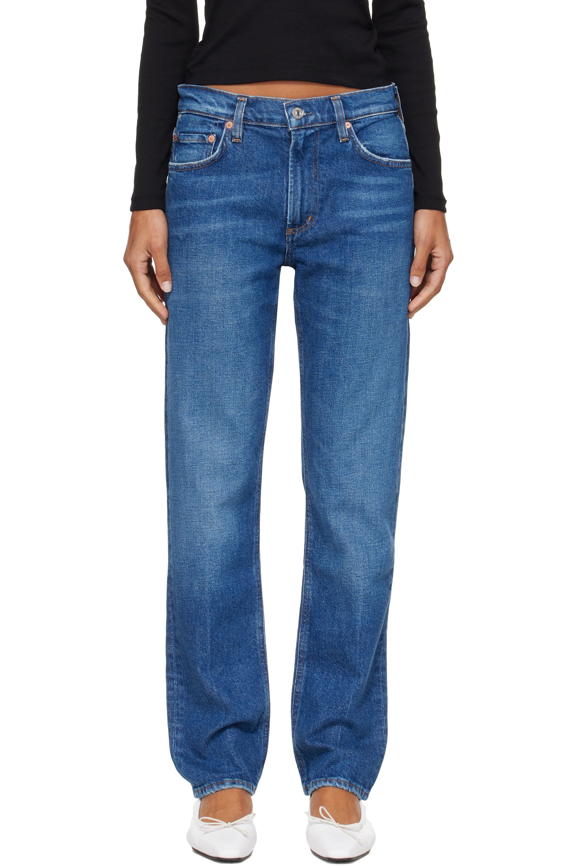 Citizens of Humanity - Blue Savannah Cigarette Jeans