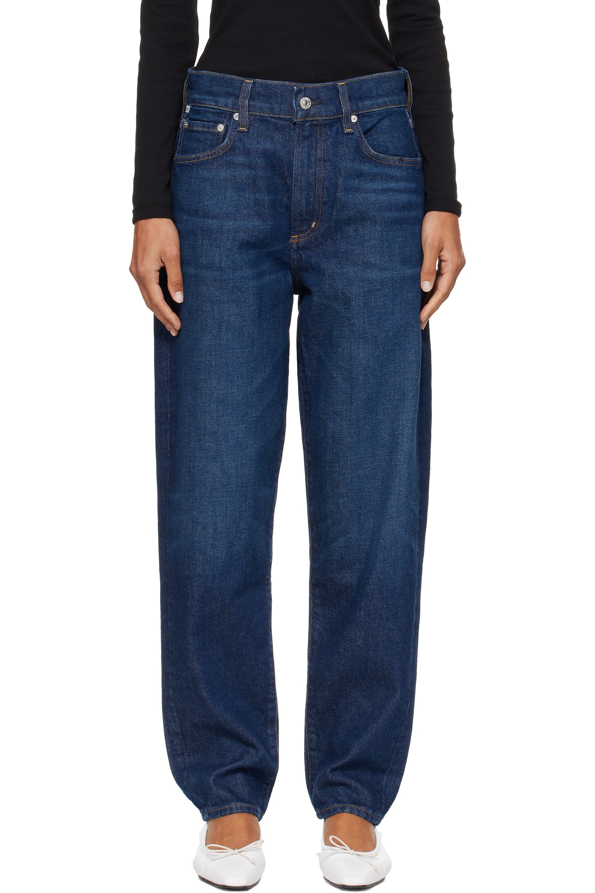 Citizens of Humanity - Navy 'The Taper' Jeans