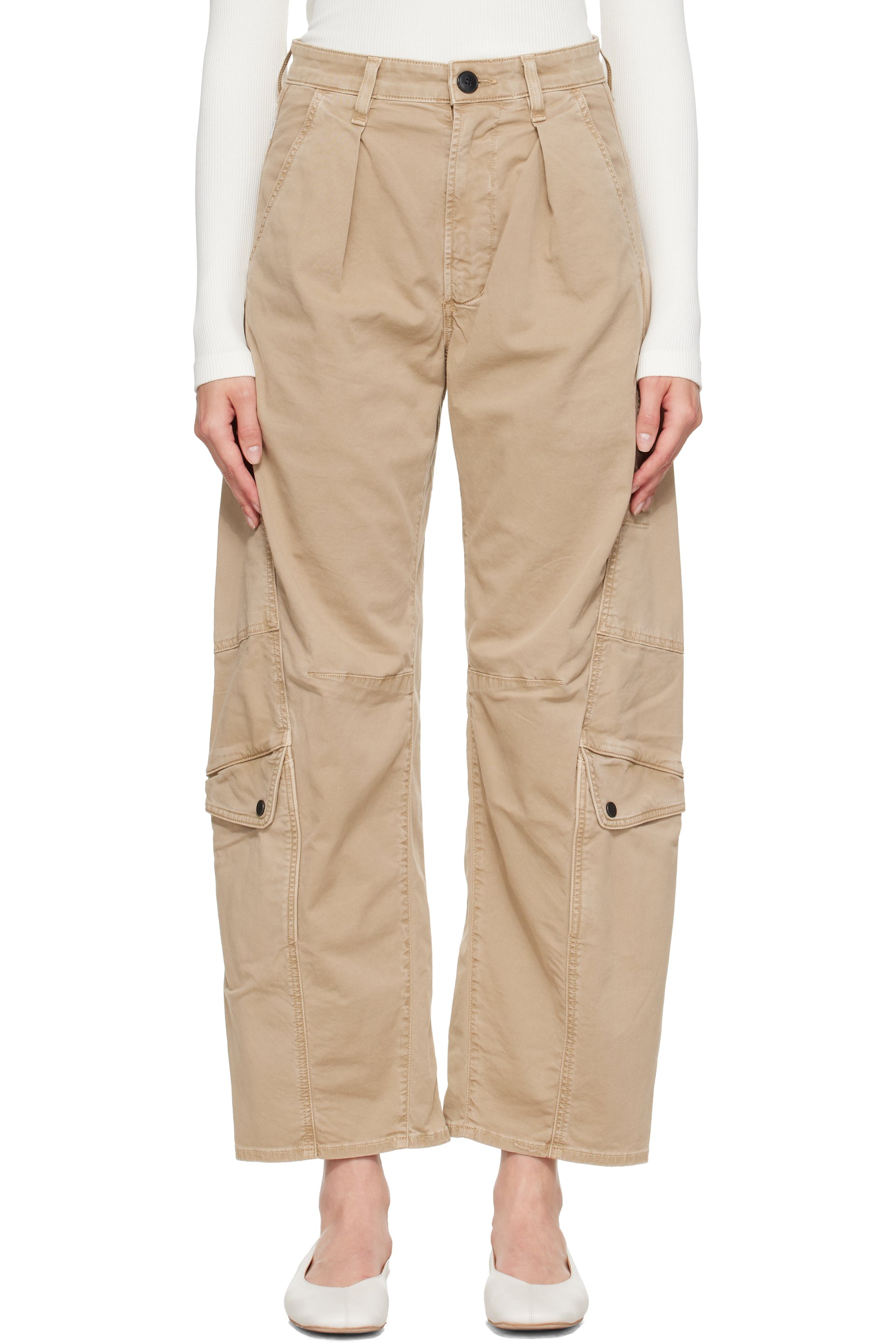 Citizens of Humanity - Beige Flight Trousers