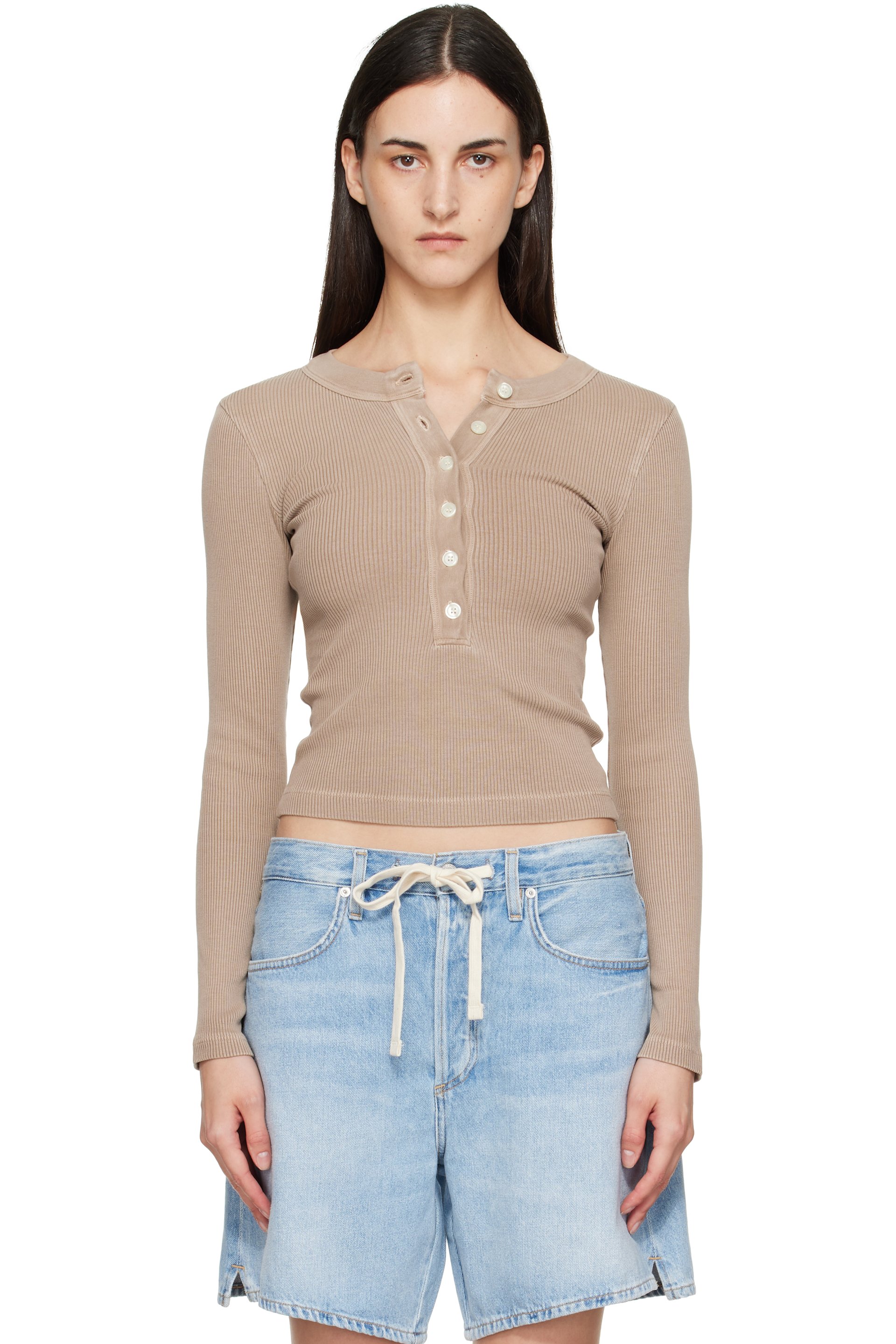 Citizens of Humanity - Taupe Varra Henley