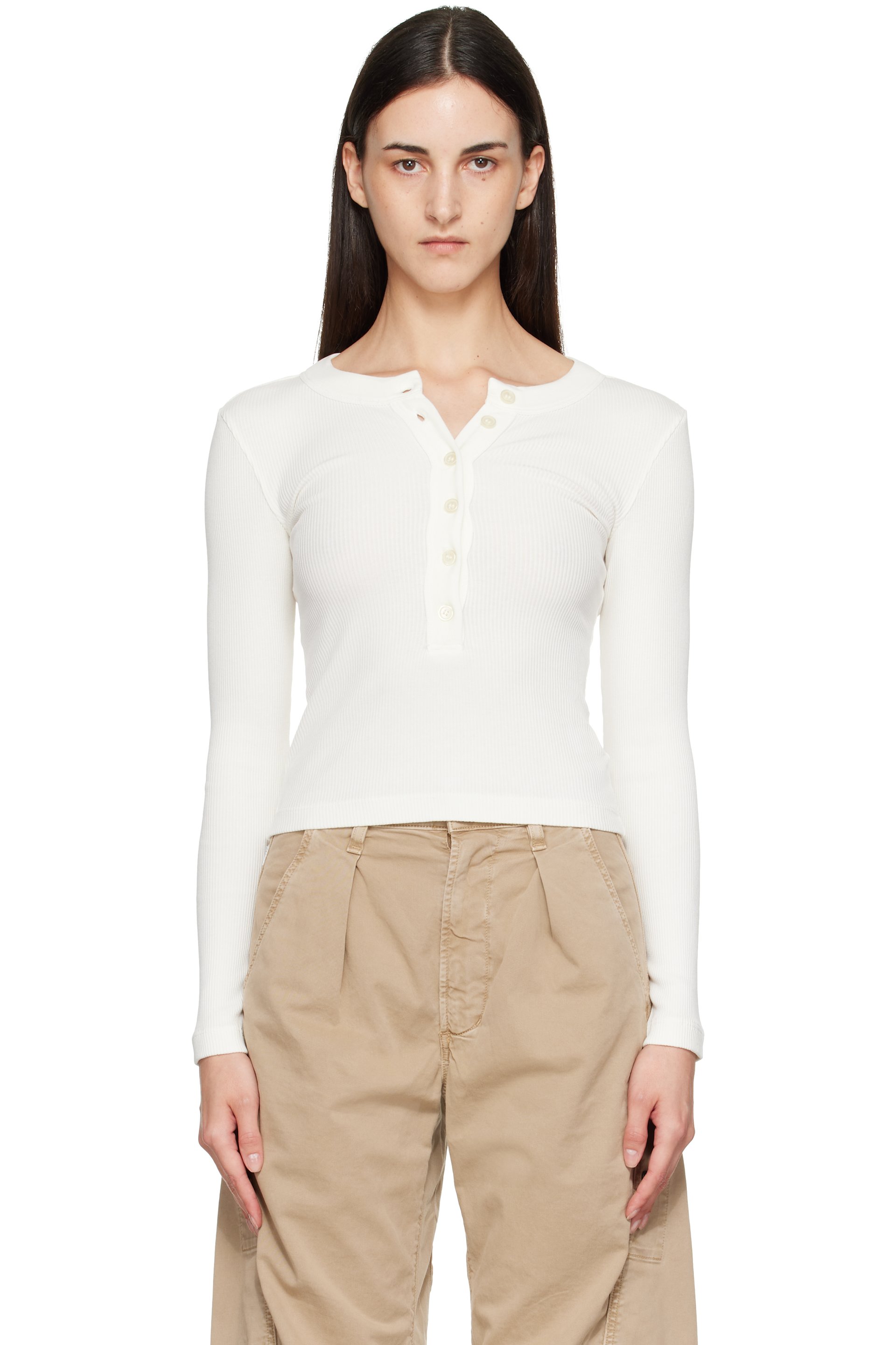 Citizens of Humanity - Off-White Varra Henley