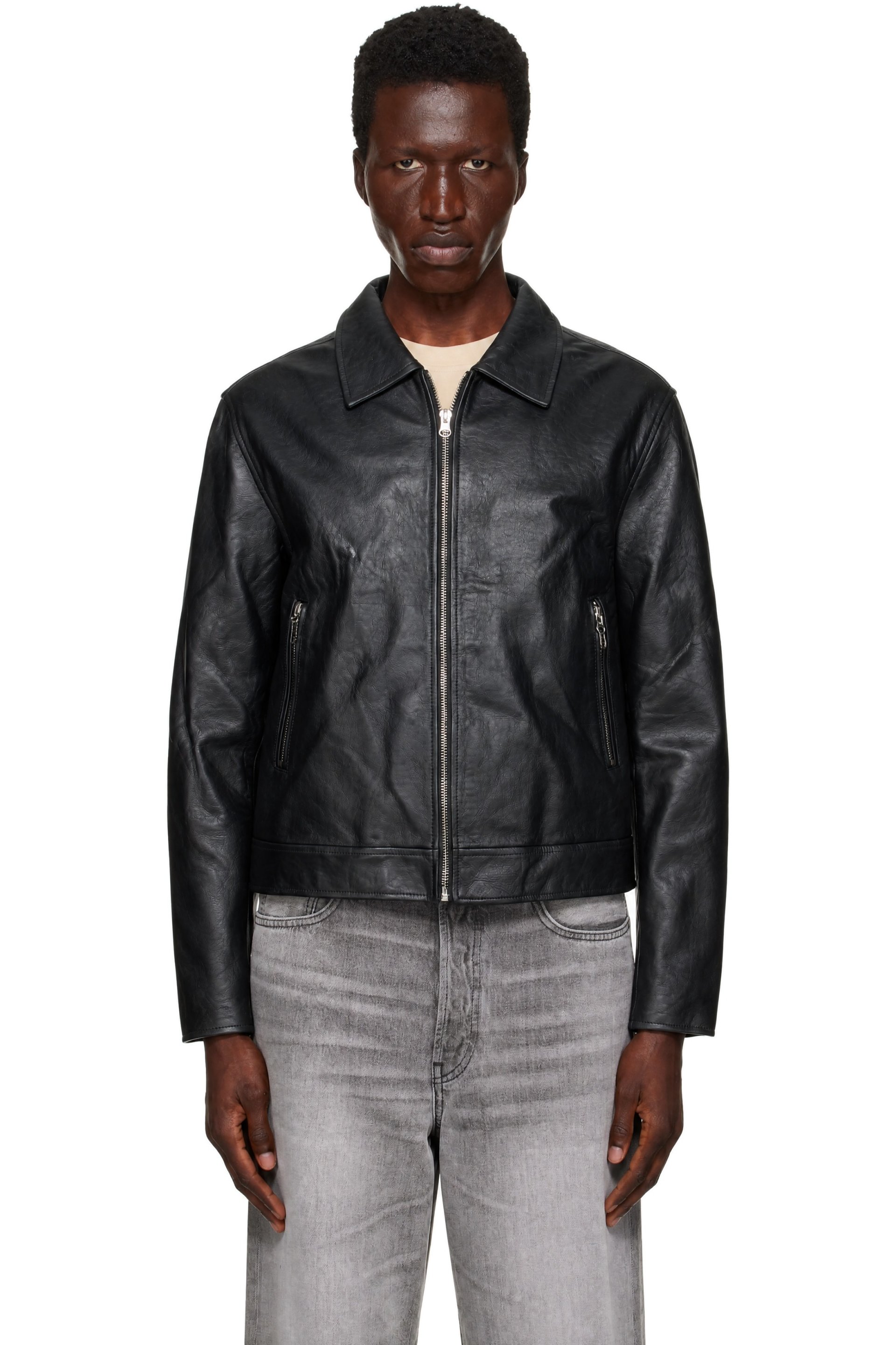 Carne Bollente - Black Leather 'Diva' Jacket