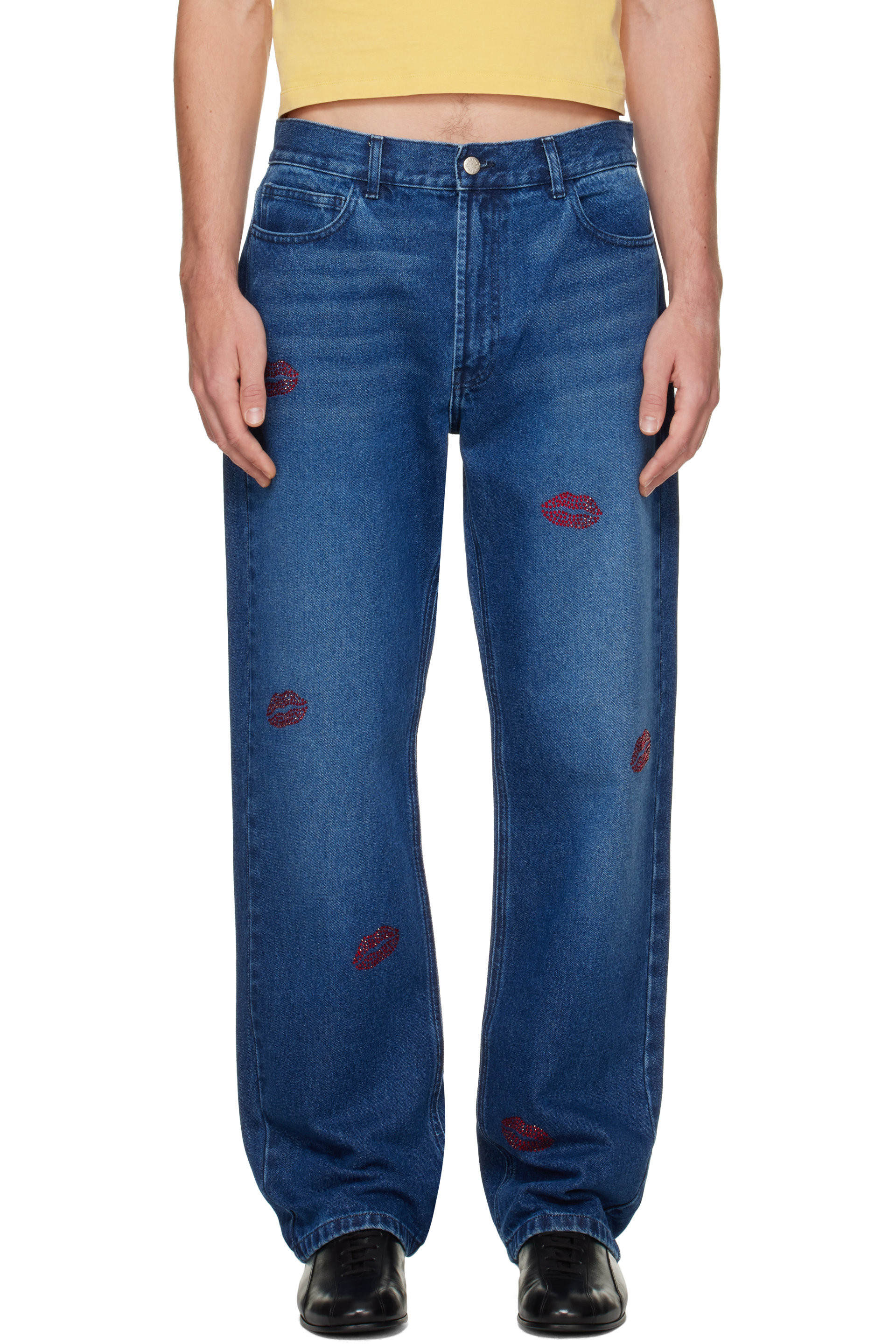 Carne Bollente - Blue Lipsdick Jeans