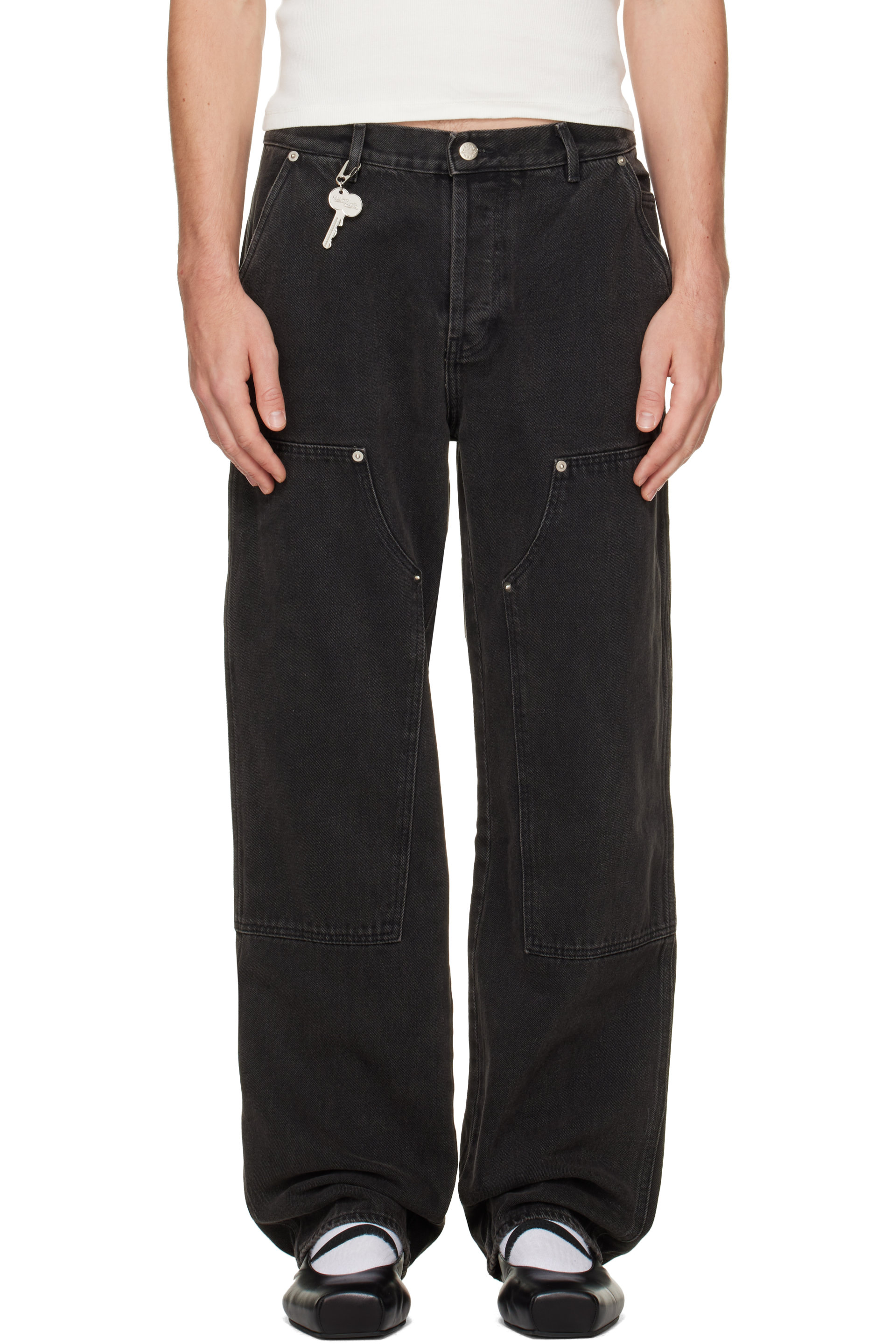Carne Bollente - Black Caught You Staring Jeans