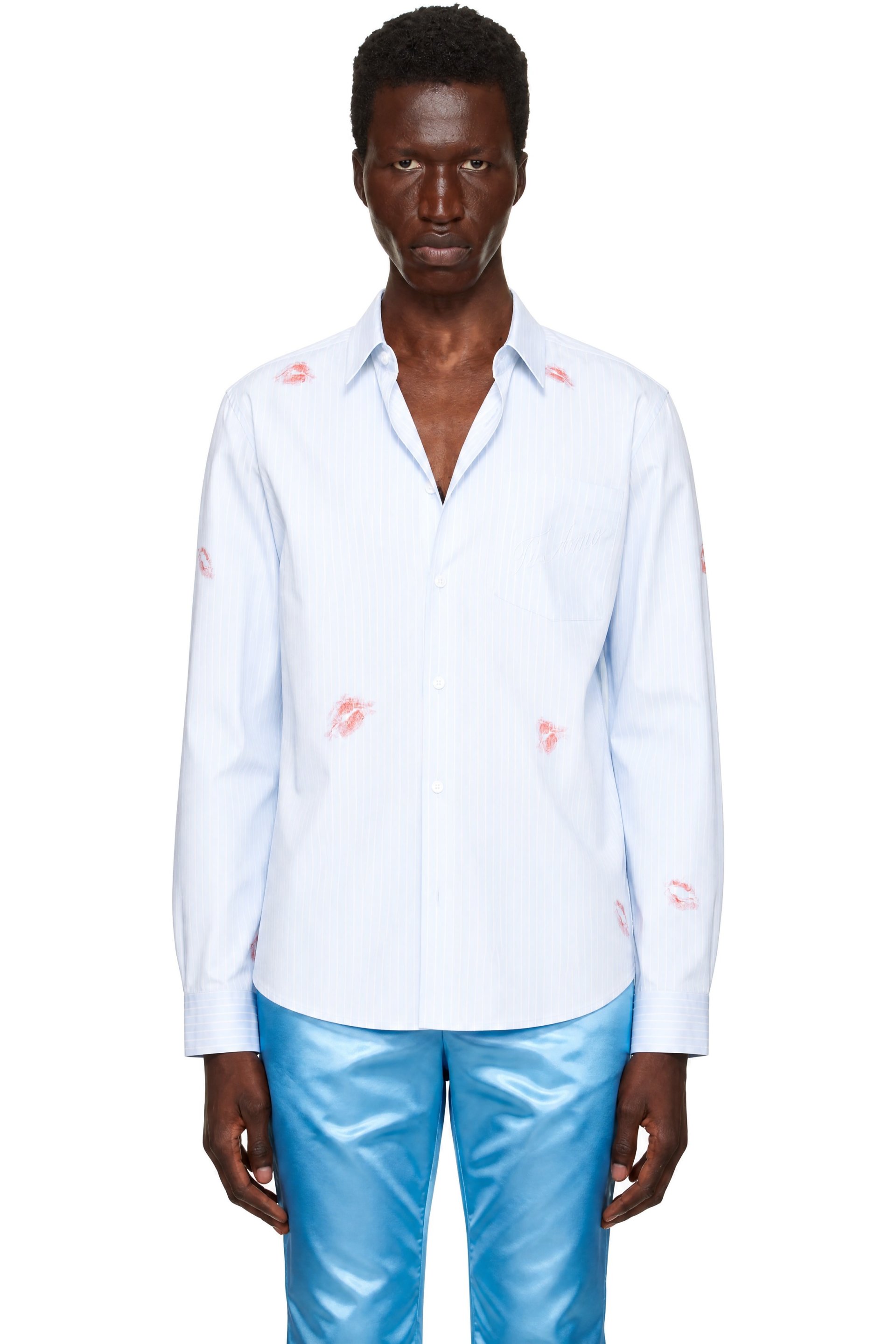 Carne Bollente - Blue Risky Business Shirt