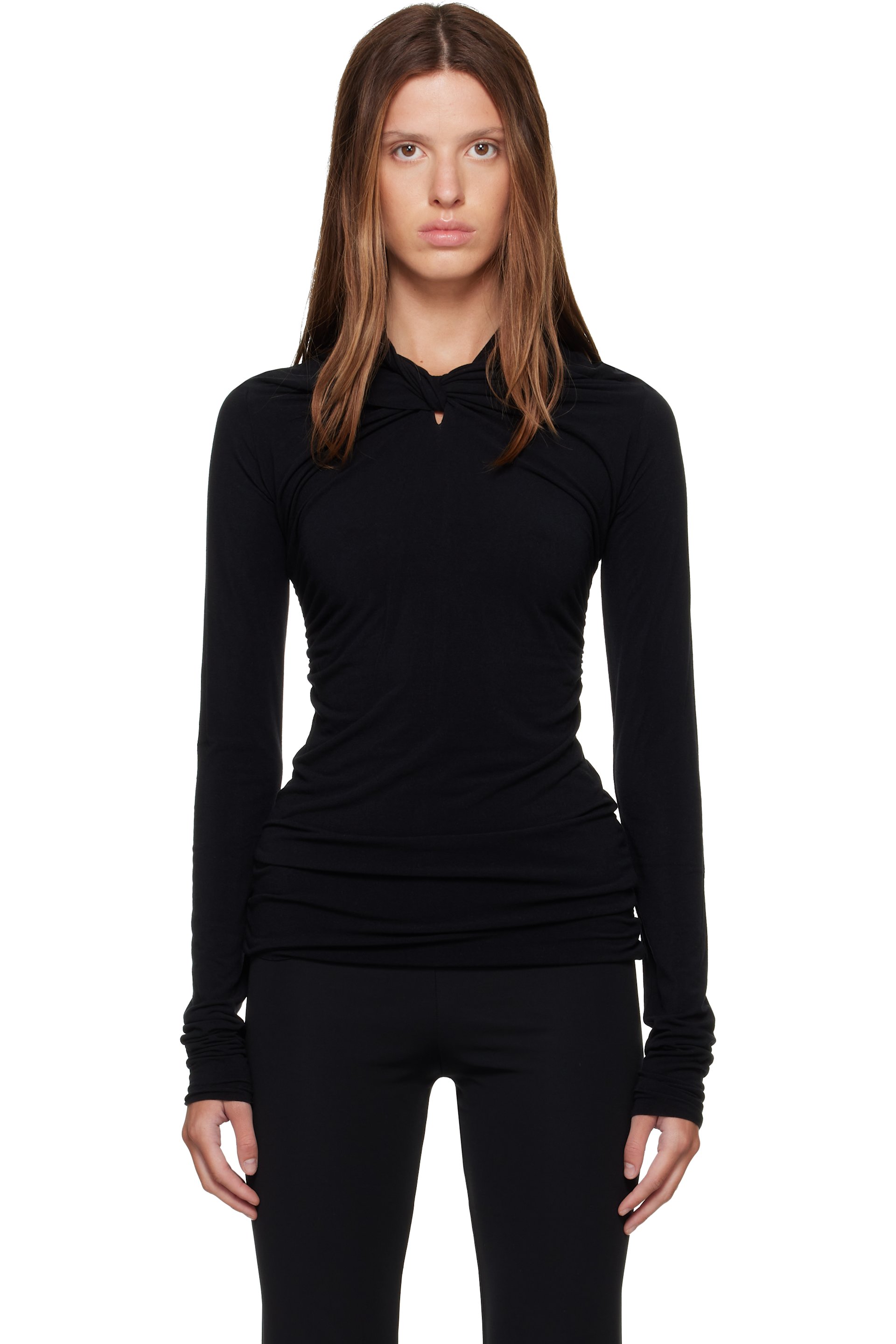 Rick Owens Lilies - Black Tower Kairo LS T-shirt