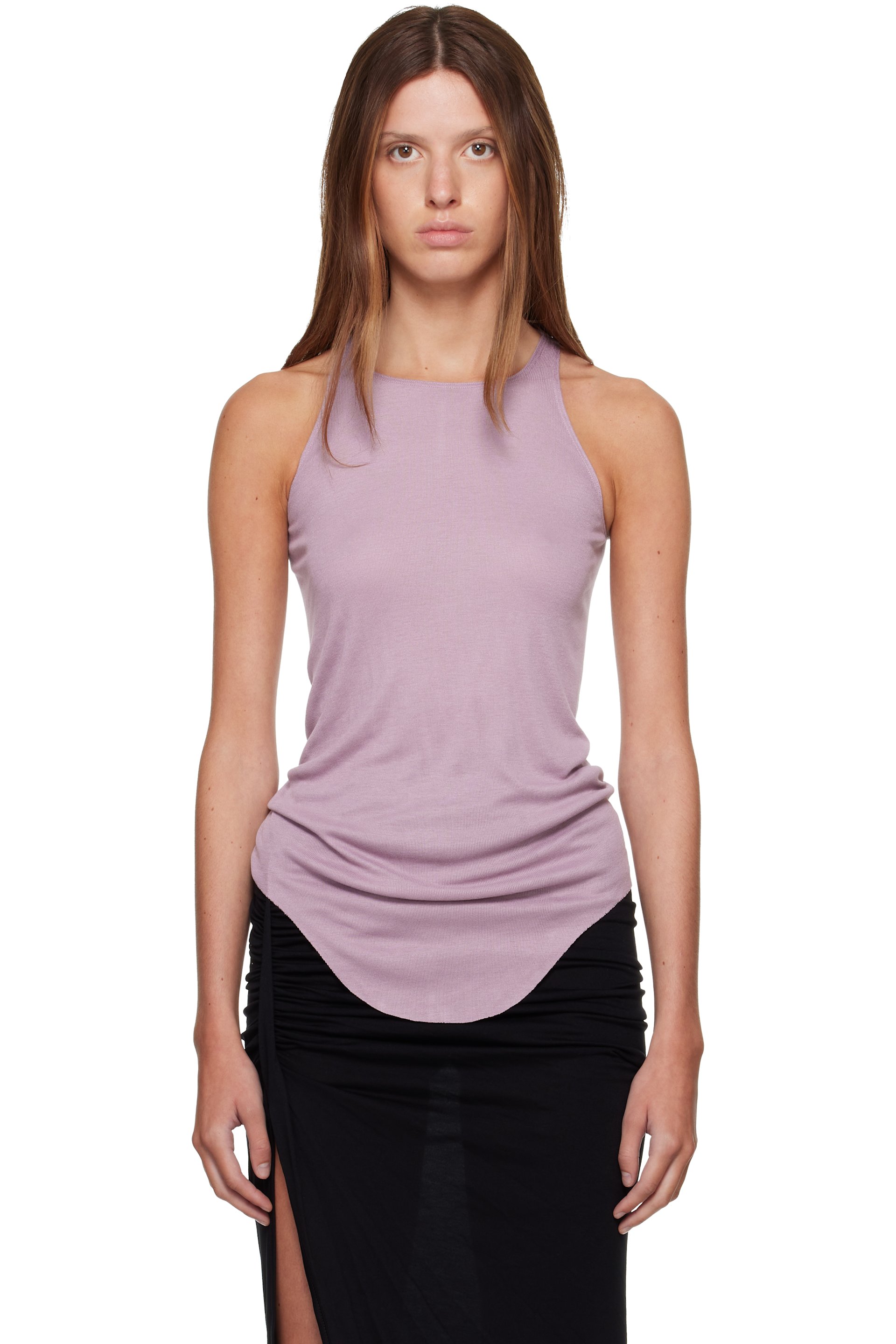 Rick Owens Lilies - Purple Tower Basic Tank Top