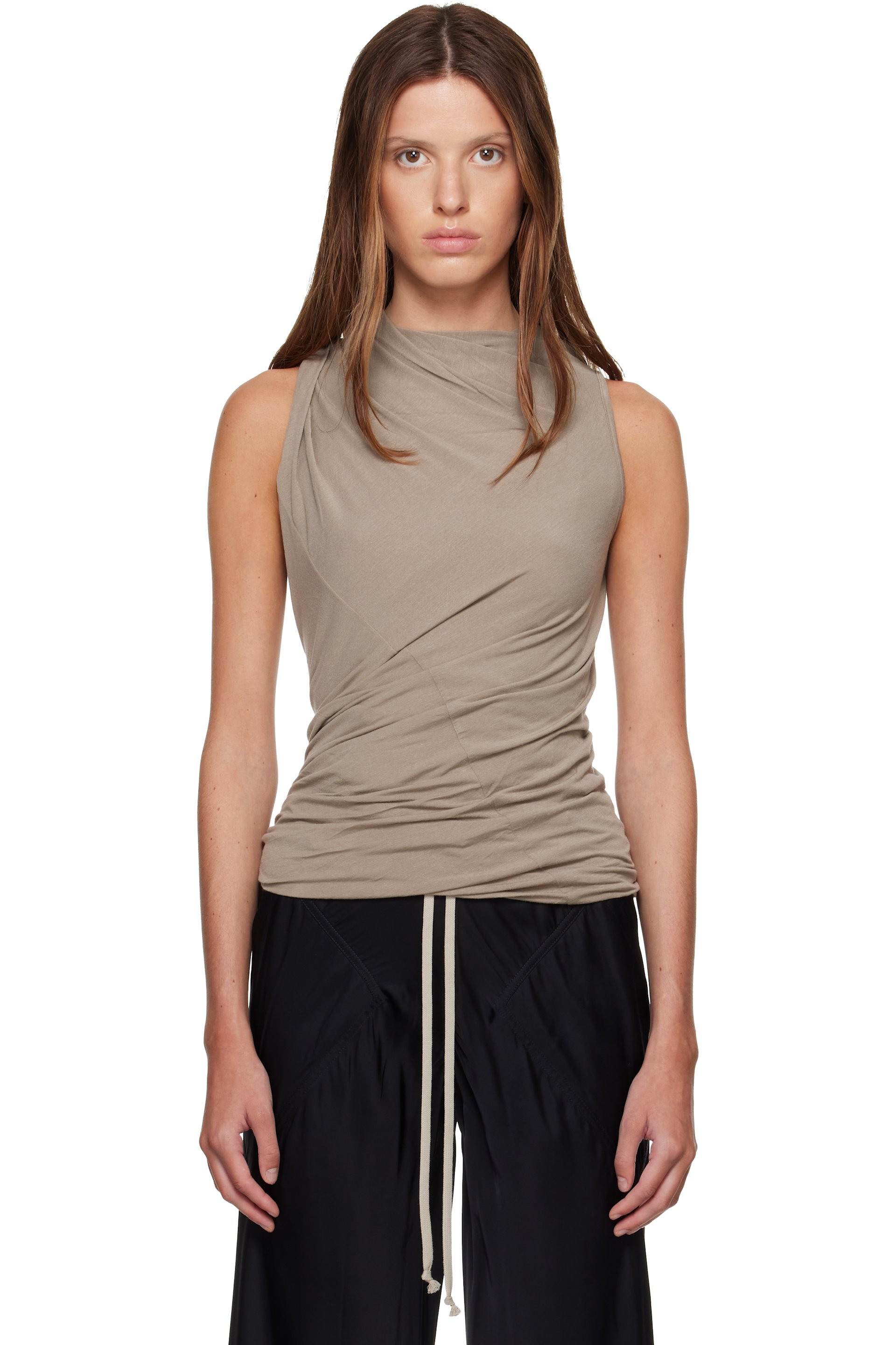Rick Owens Lilies - Gray Tower Luna Tank Top