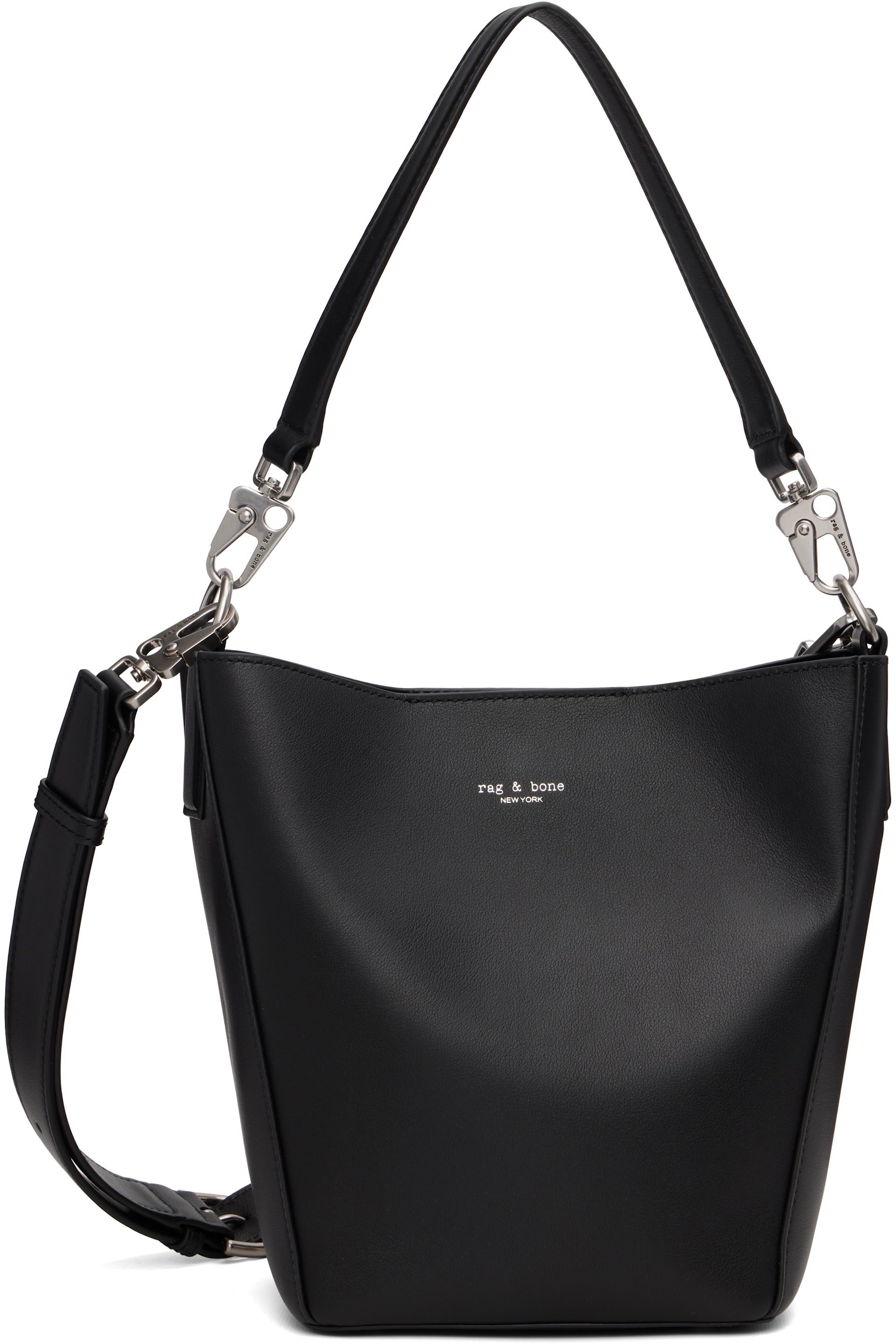 rag & bone - Black Parker Bucket Bag