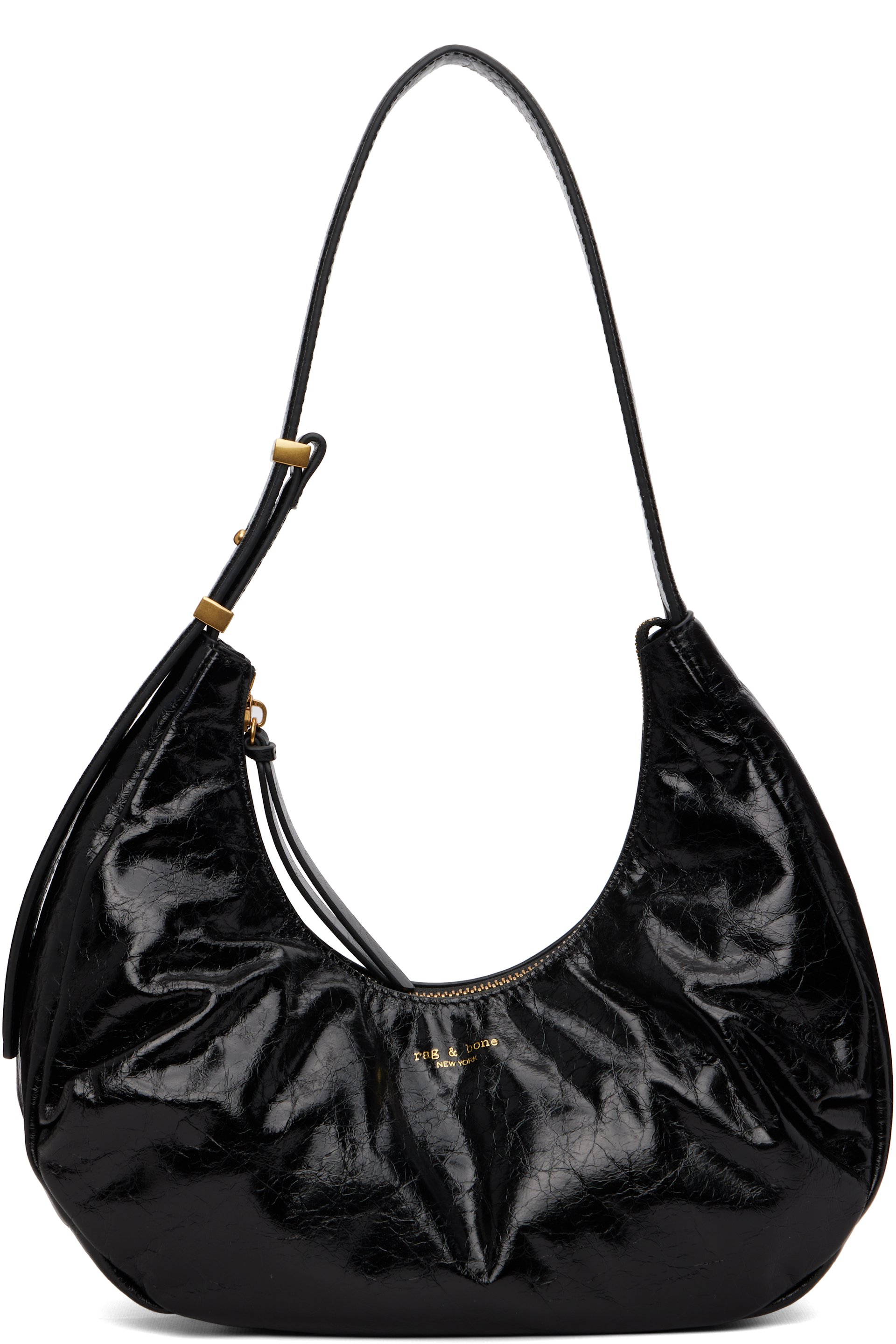 rag & bone - Black Hudson Leather Bag