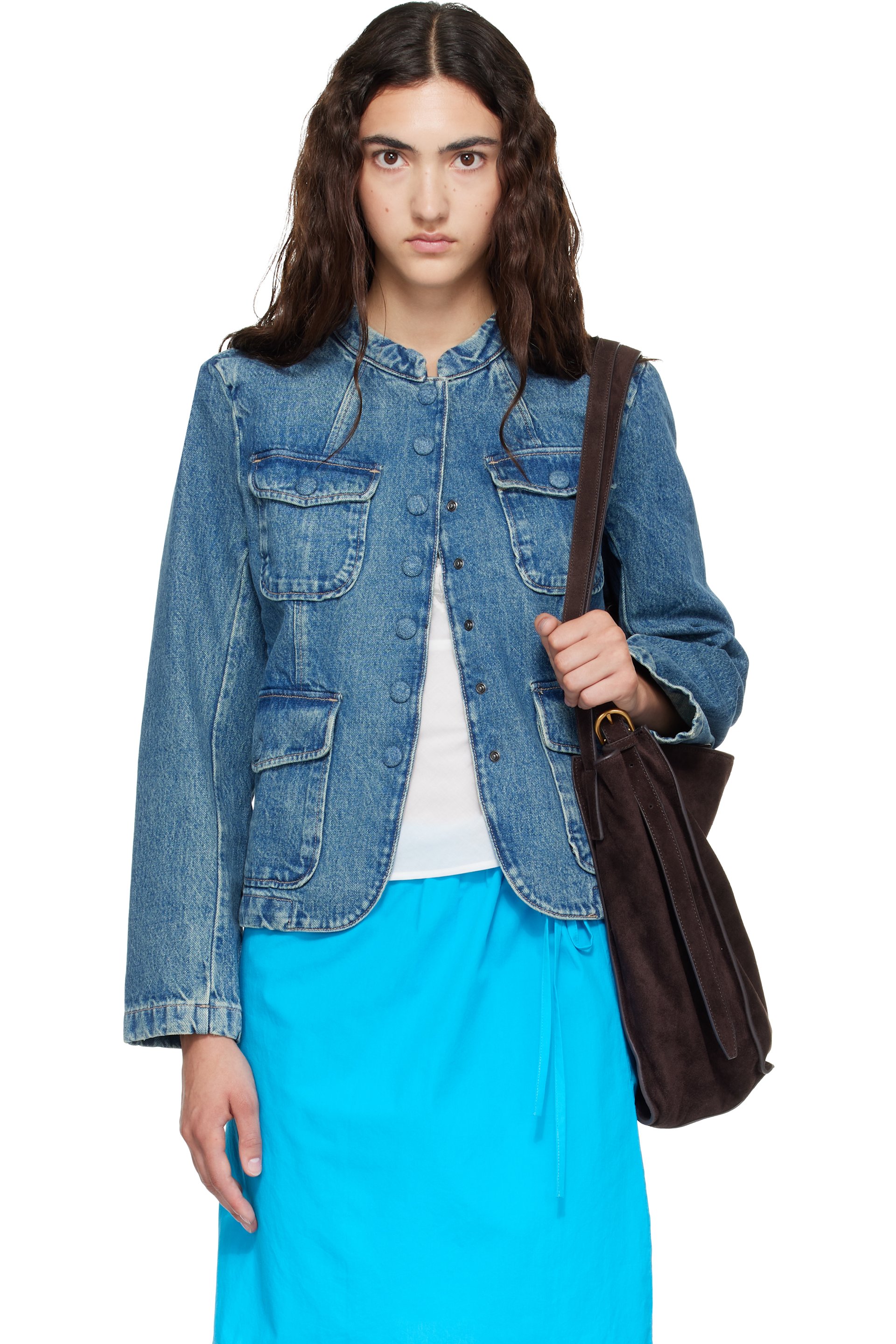 rag & bone - Blue Mercer Denim Jacket
