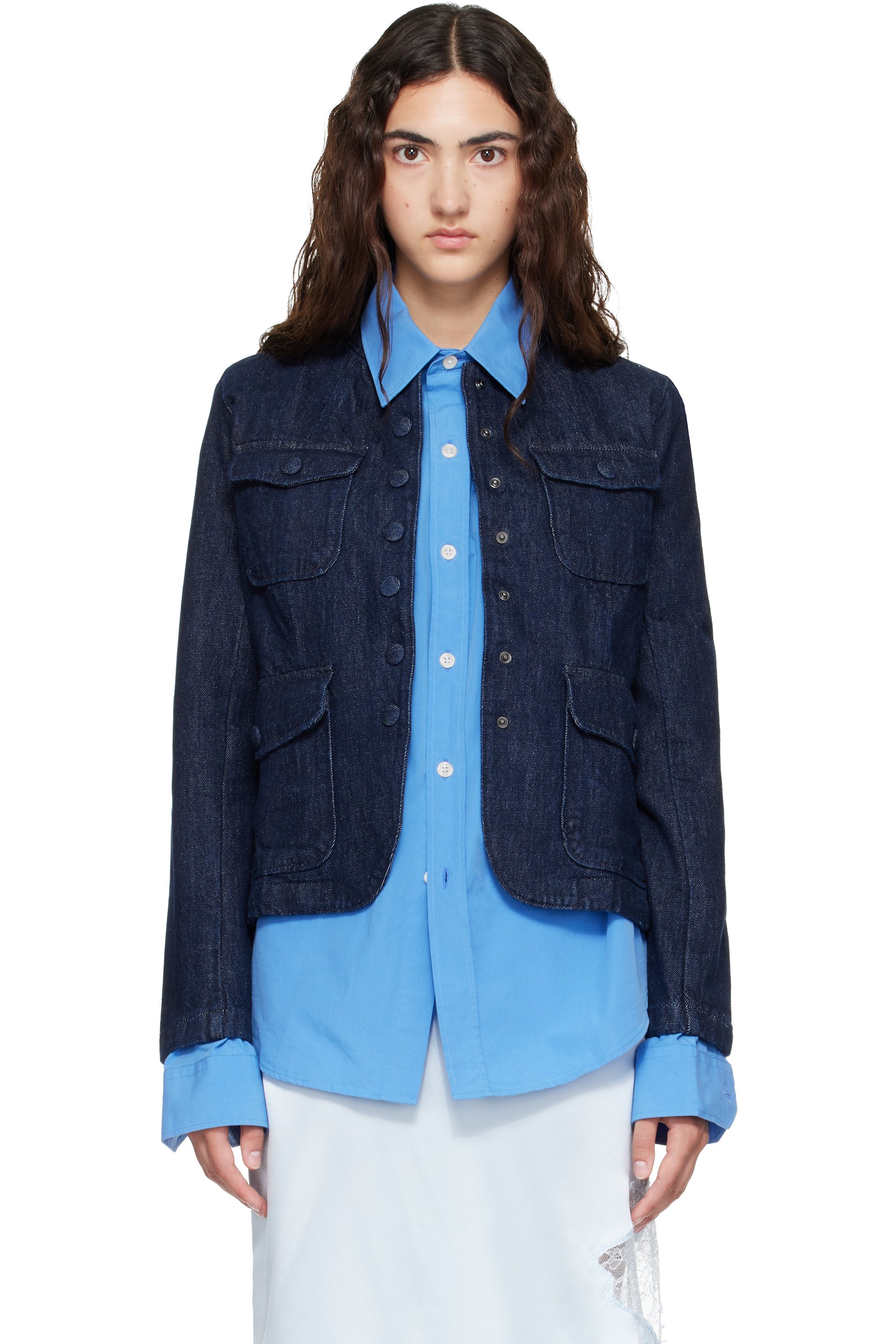 rag & bone - Blue Mercer Denim Jacket