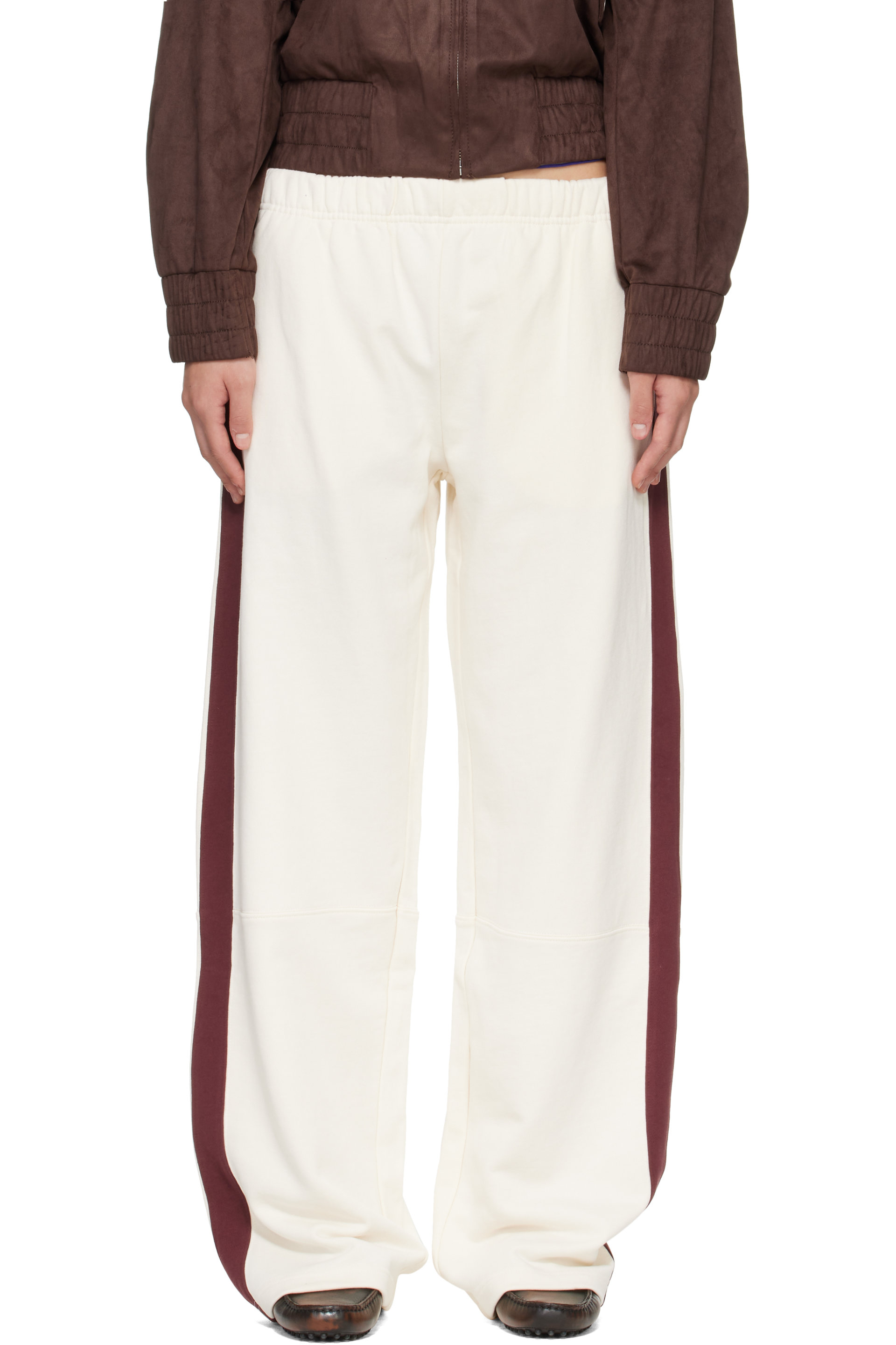 rag & bone - Off-White Everyday Terry Track Pants