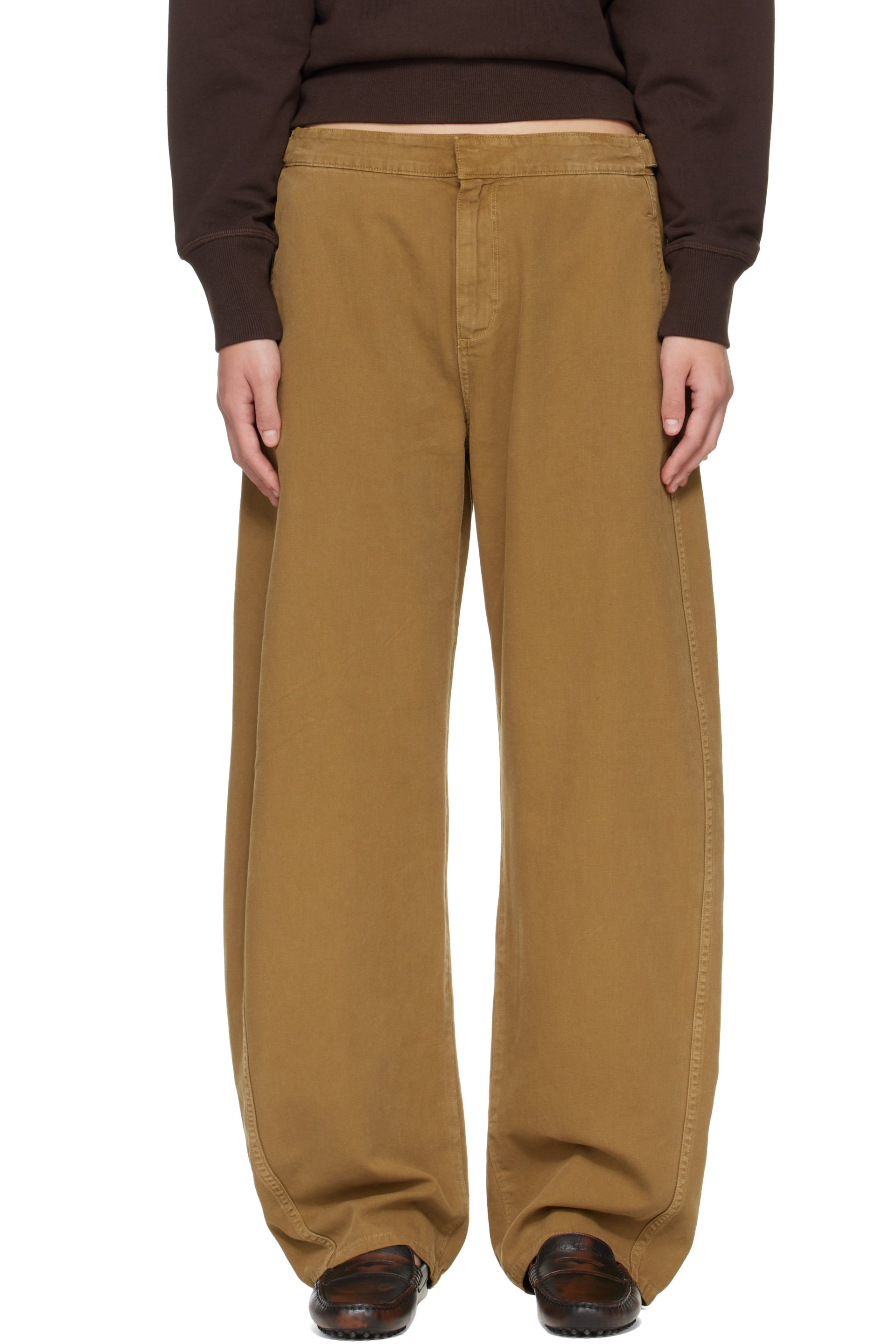 rag & bone - Khaki Vito Canvas Trousers