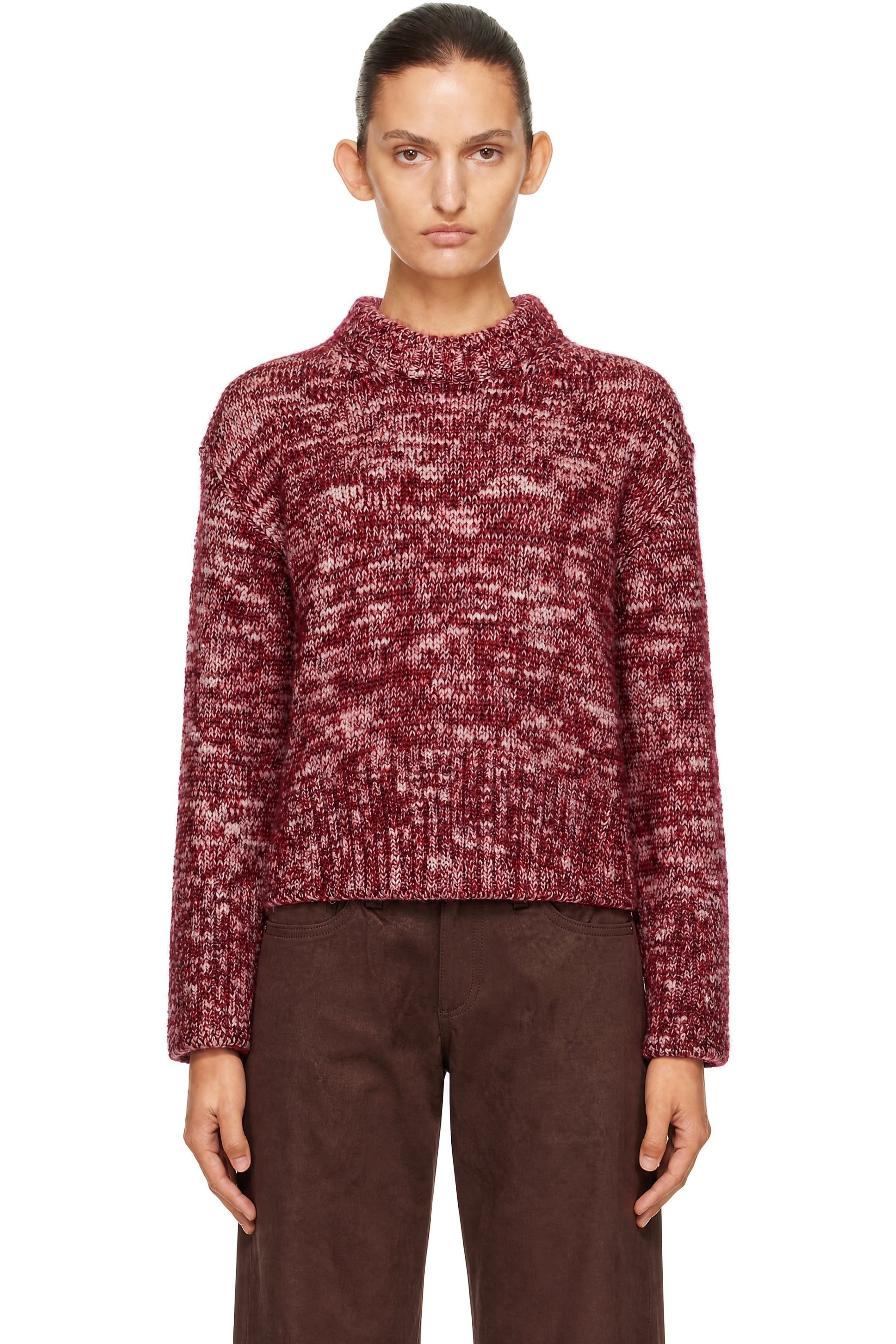 rag & bone - Red Marlee Crew Sweater