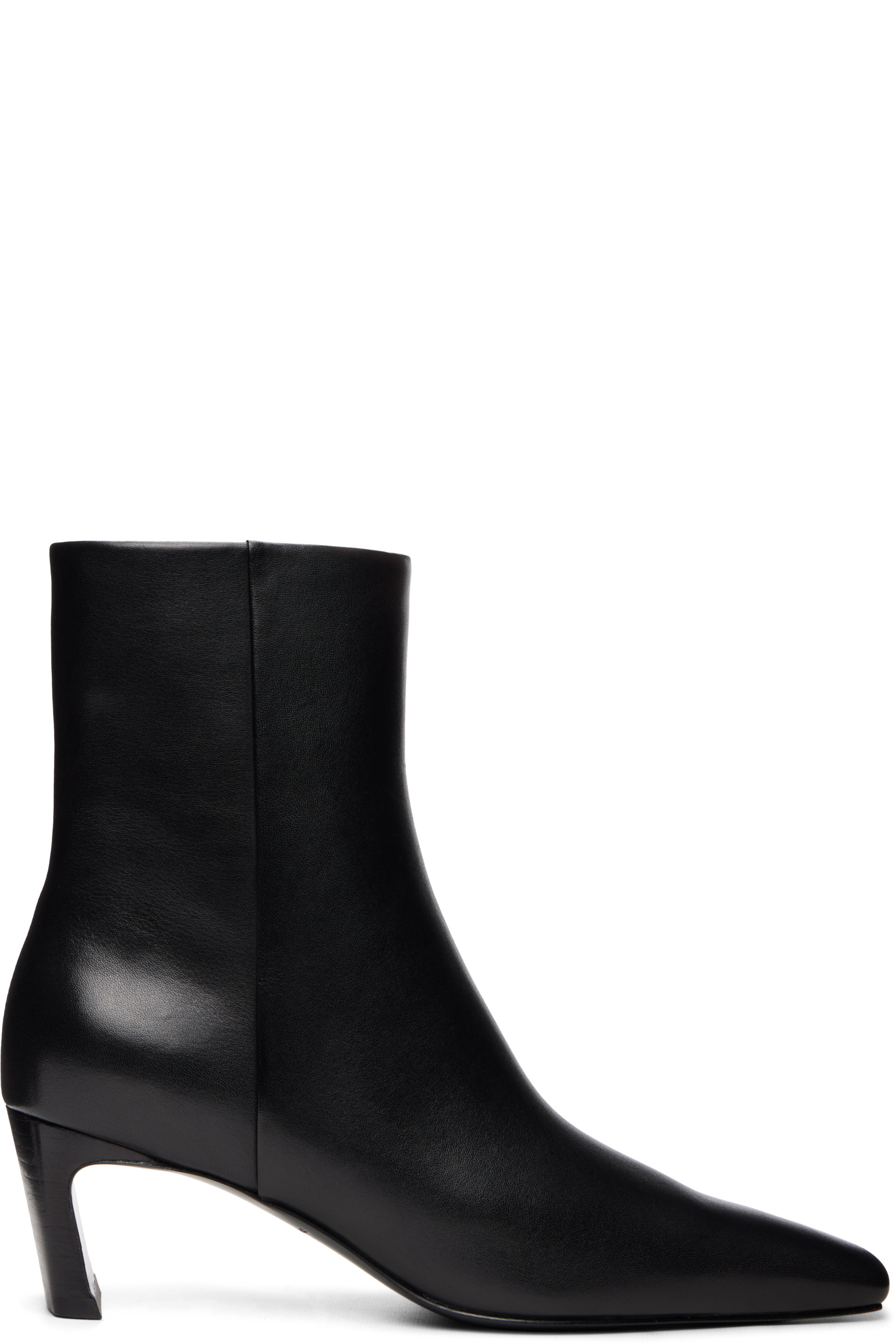 rag & bone - Black Kai Leather Ankle Boots