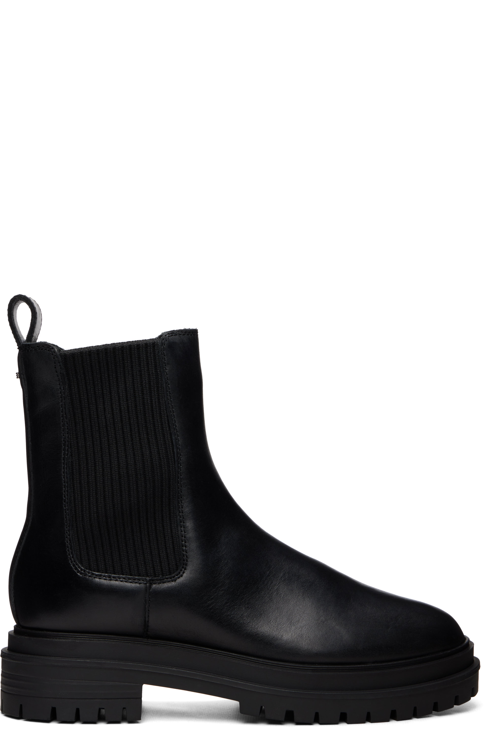 rag & bone - Black Bedford Leather Chelsea Boots