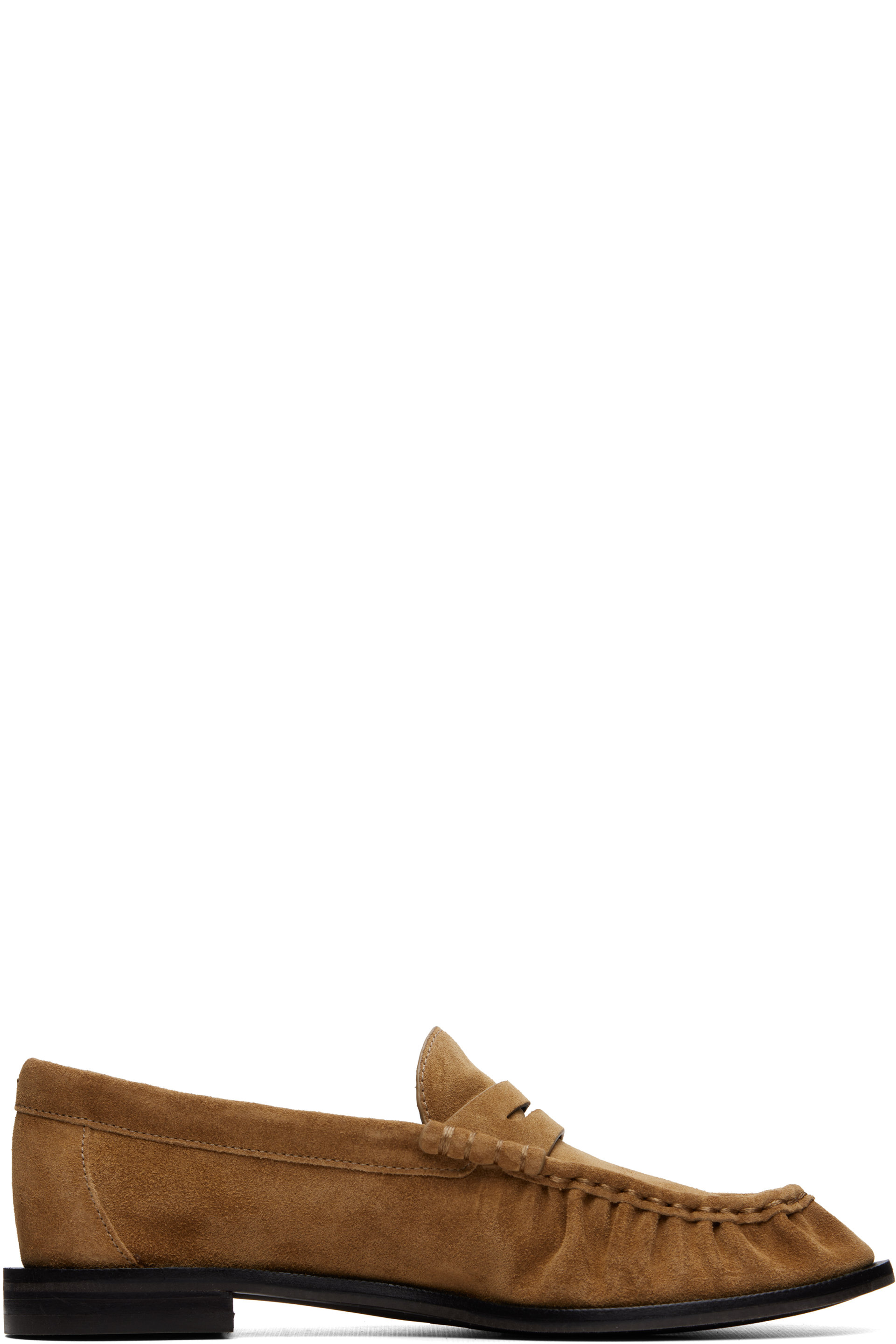 rag & bone - Tan Lexi Suede Loafers