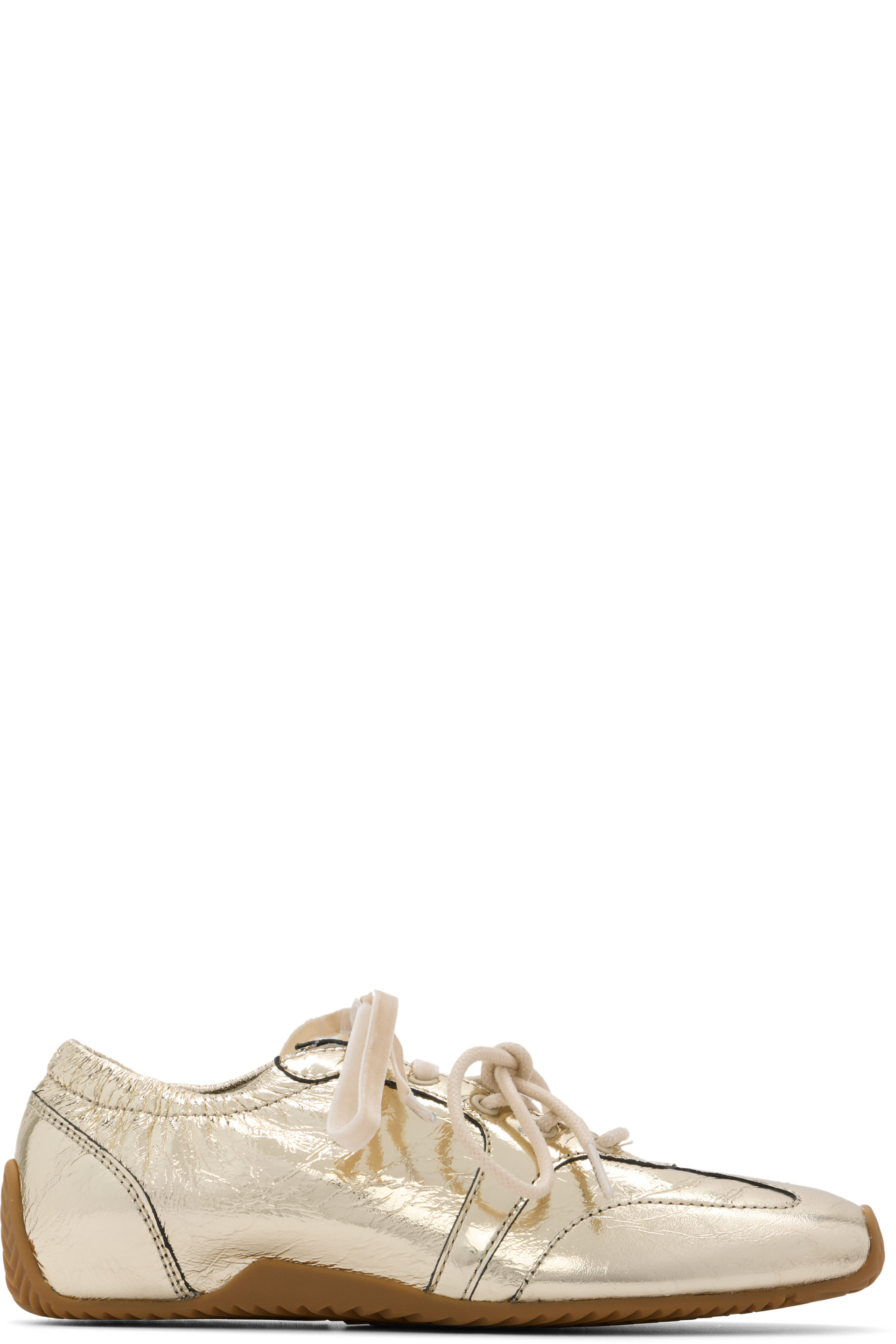 rag & bone - Gold Emilee Ballet Runner Sneakers