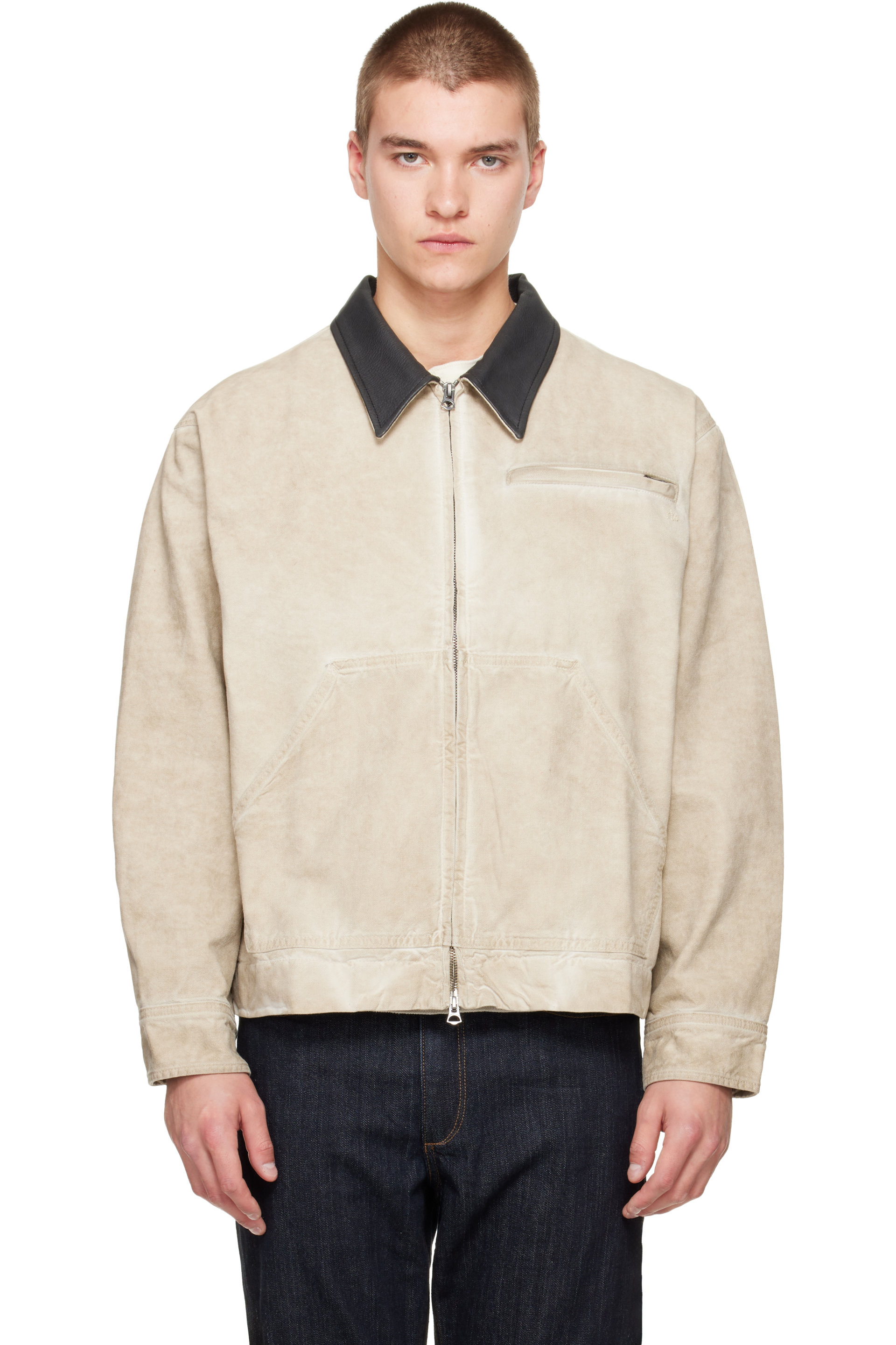 rag & bone - Off-White Canvas Workwear Jacket