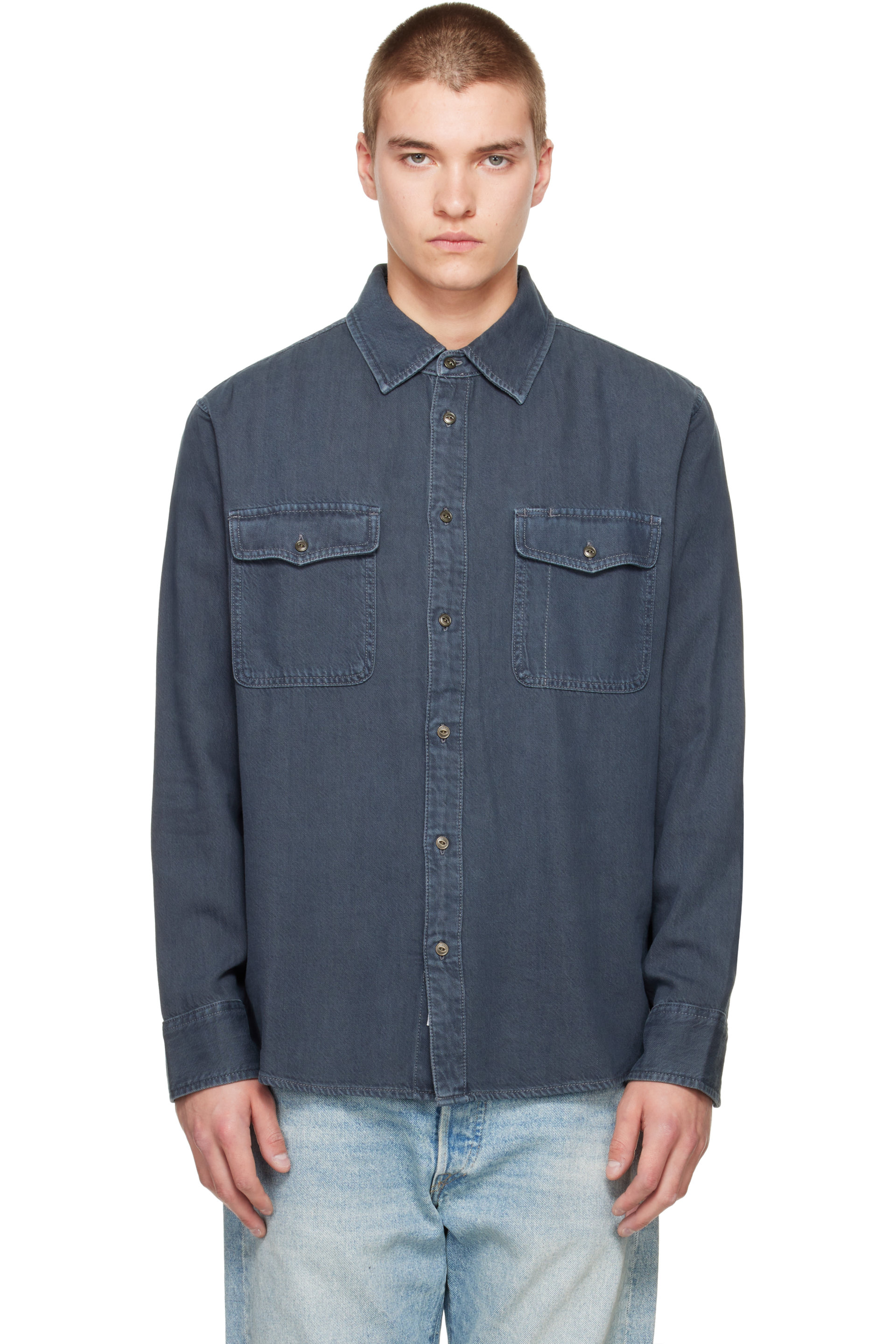rag & bone - Blue Jack Infuse Denim Shirt