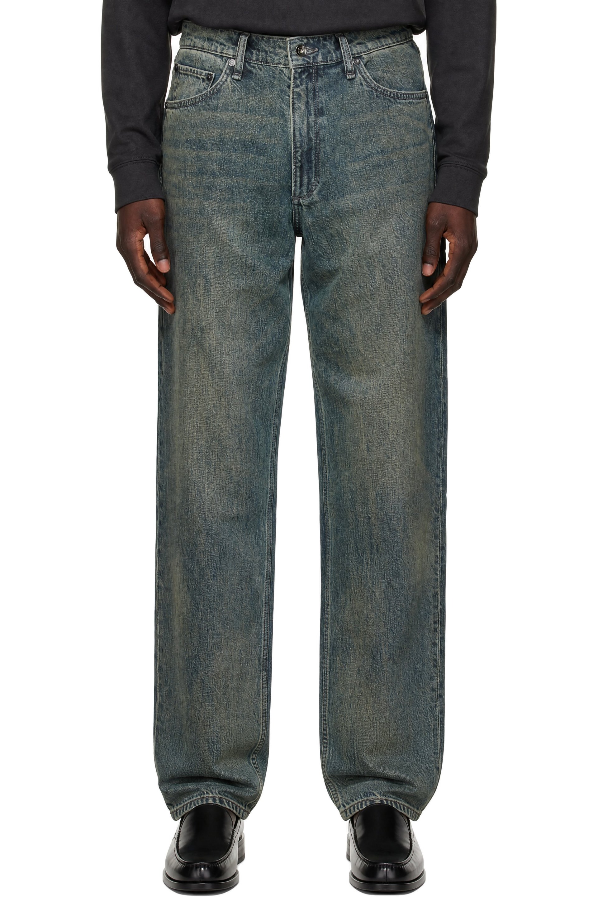 rag & bone - Blue Baggy Infuse Jeans
