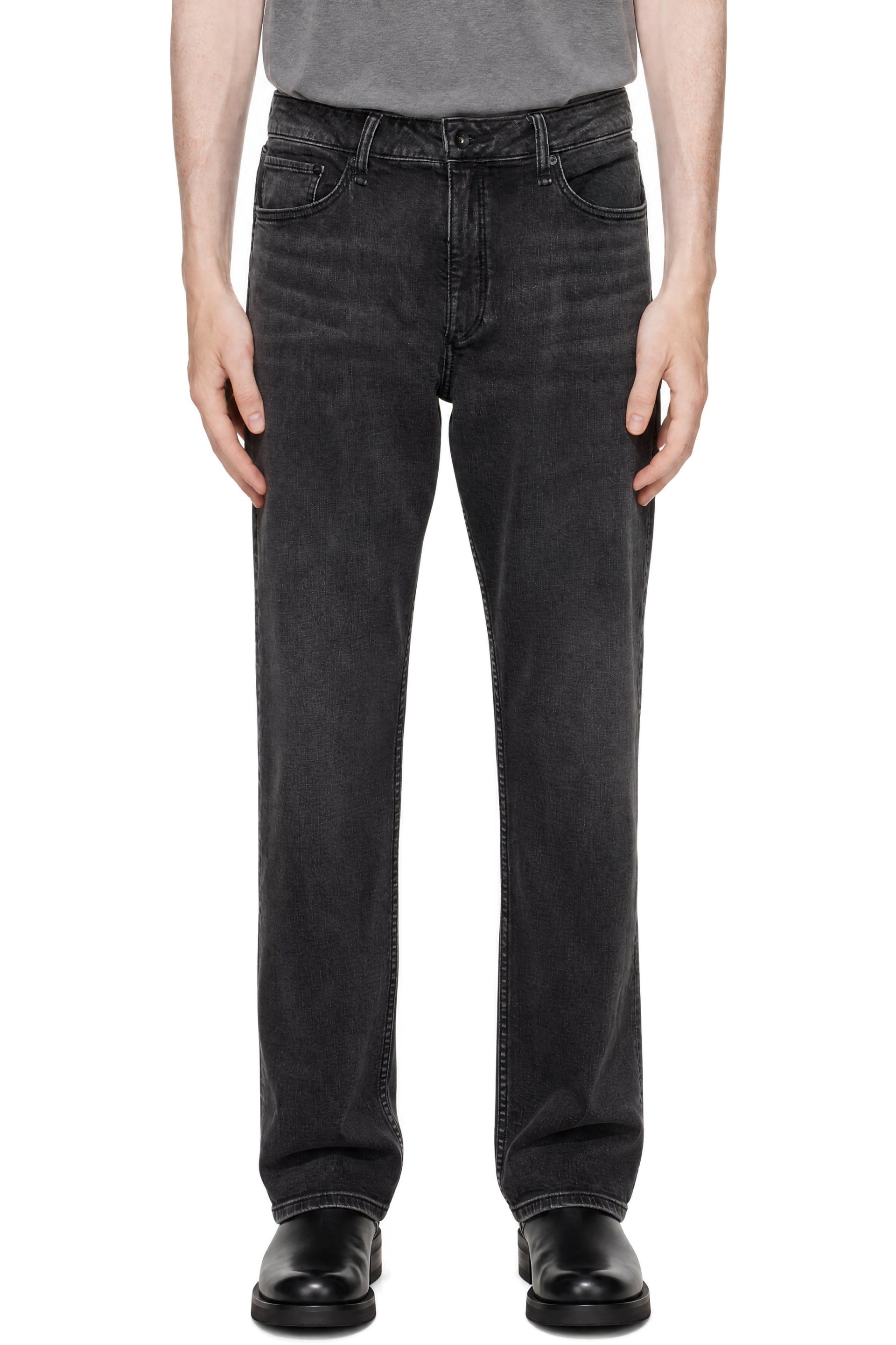 rag & bone - Gray Fit 3 Athletic Jeans