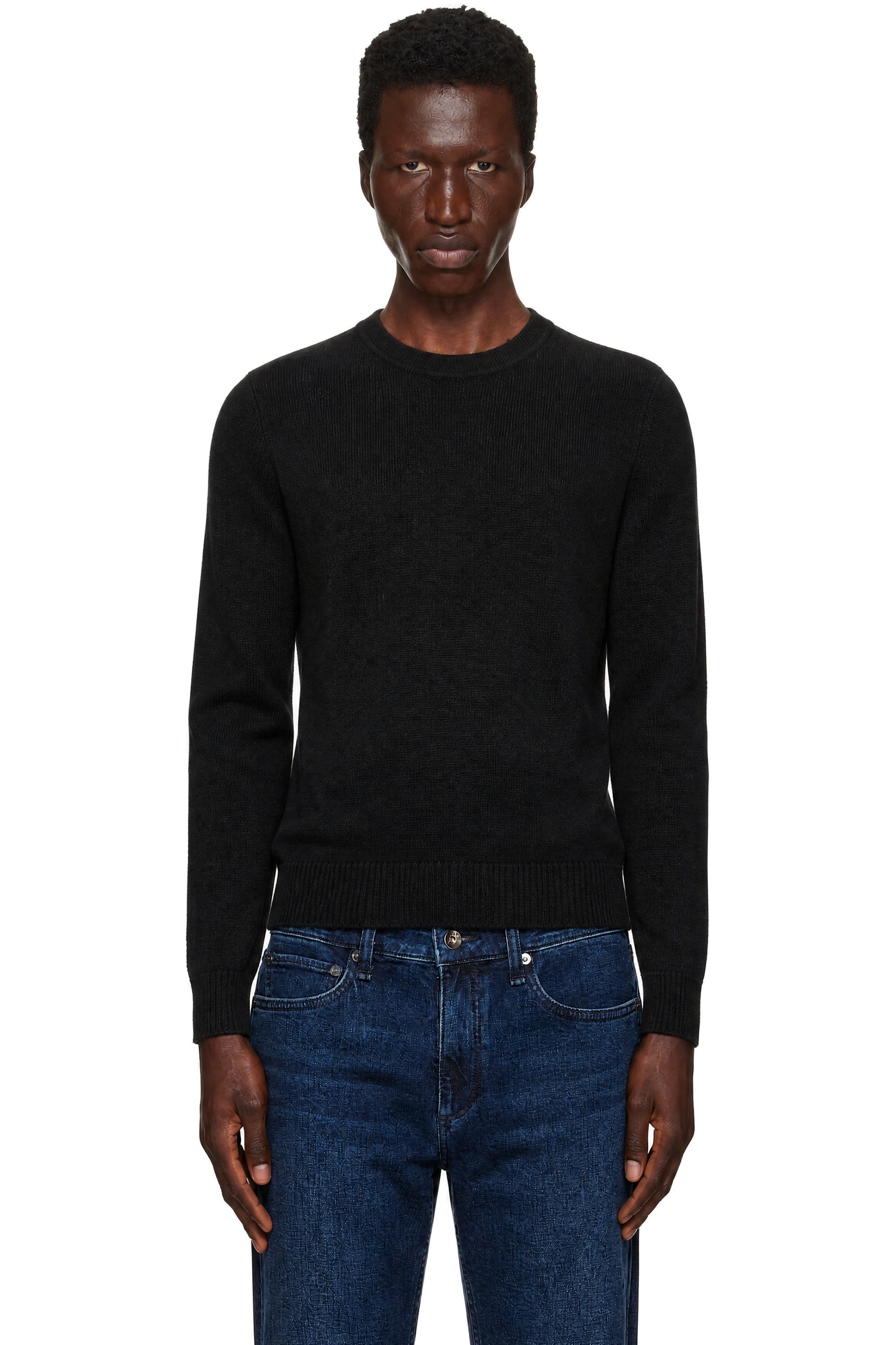 rag & bone - Black Vernon Cashmere Sweater