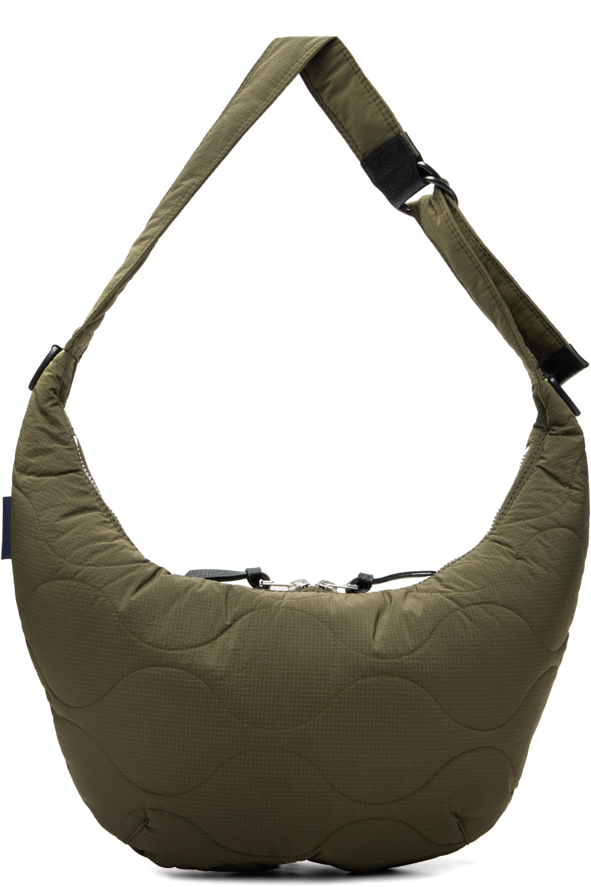 Comme des Garçons Homme - Khaki Nylon Ripstop Messenger Bag