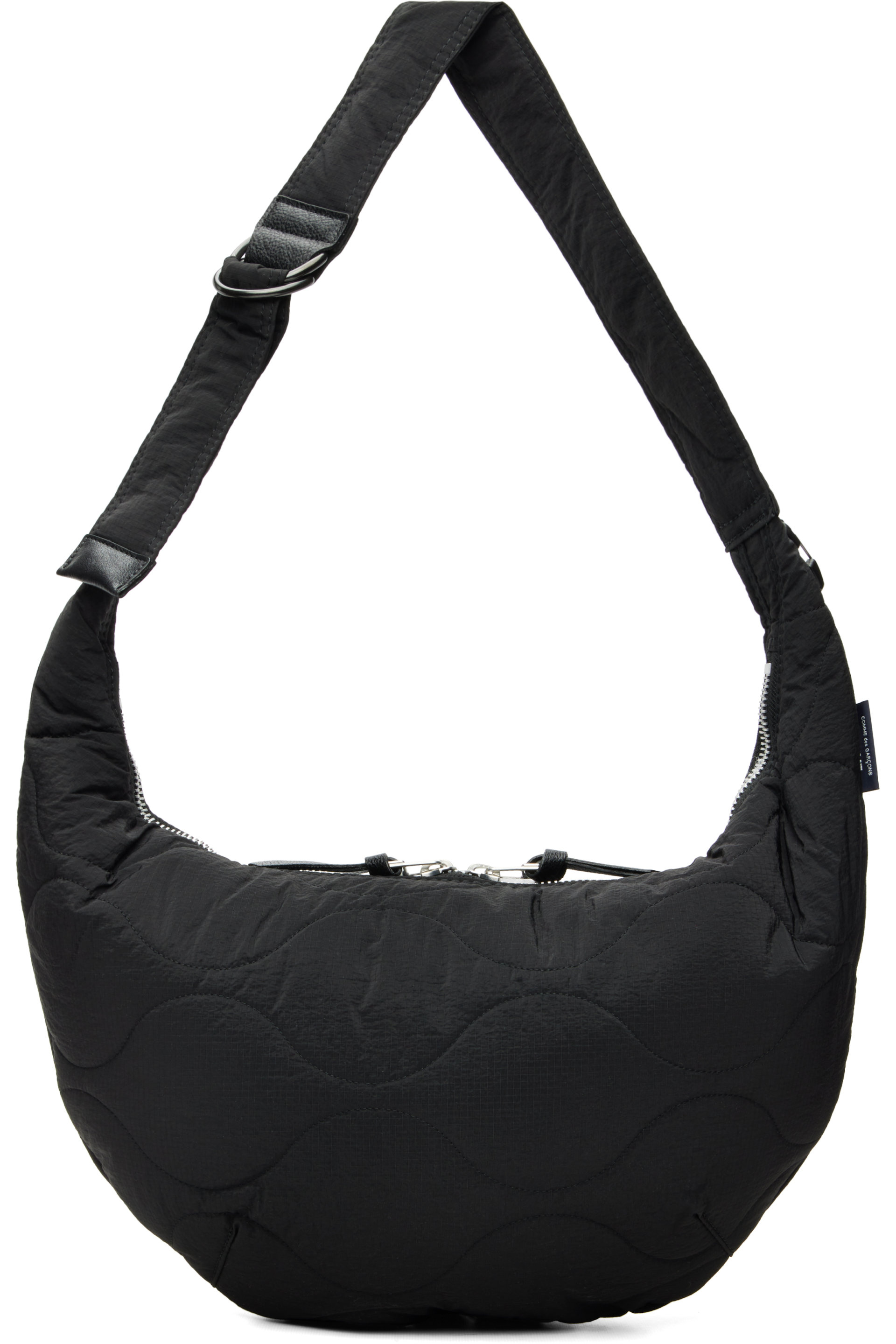 Comme des Garçons Homme - Black Nylon Ripstop Messenger Bag