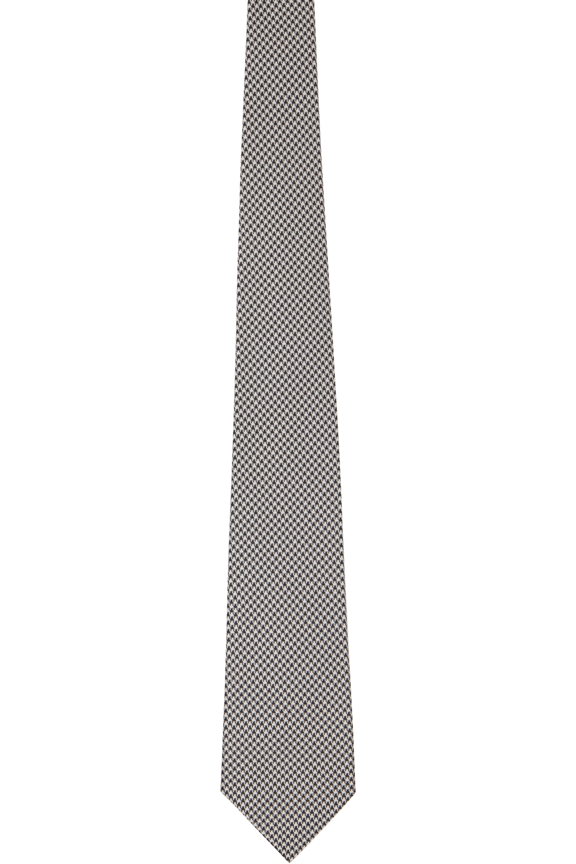 Comme des Garçons Homme Deux - Black & White Small Pattern Tie