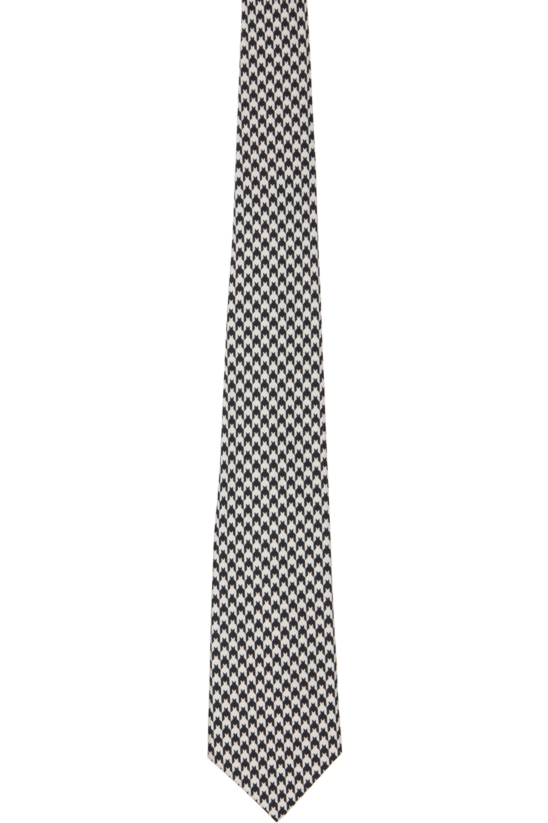 Comme des Garçons Homme Deux - Black & White Large Pattern Tie