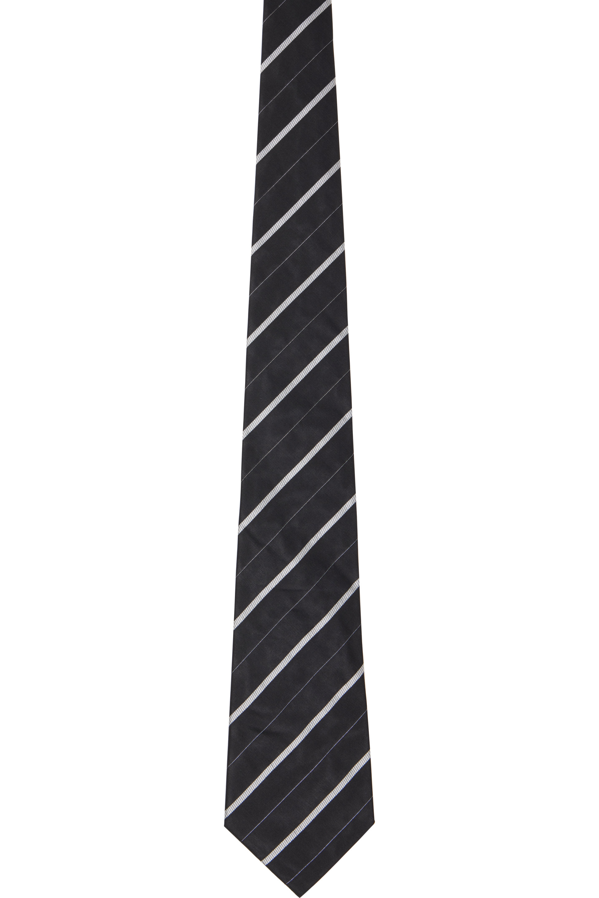 Comme des Garçons Homme Deux - Black Thick Stripe Tie
