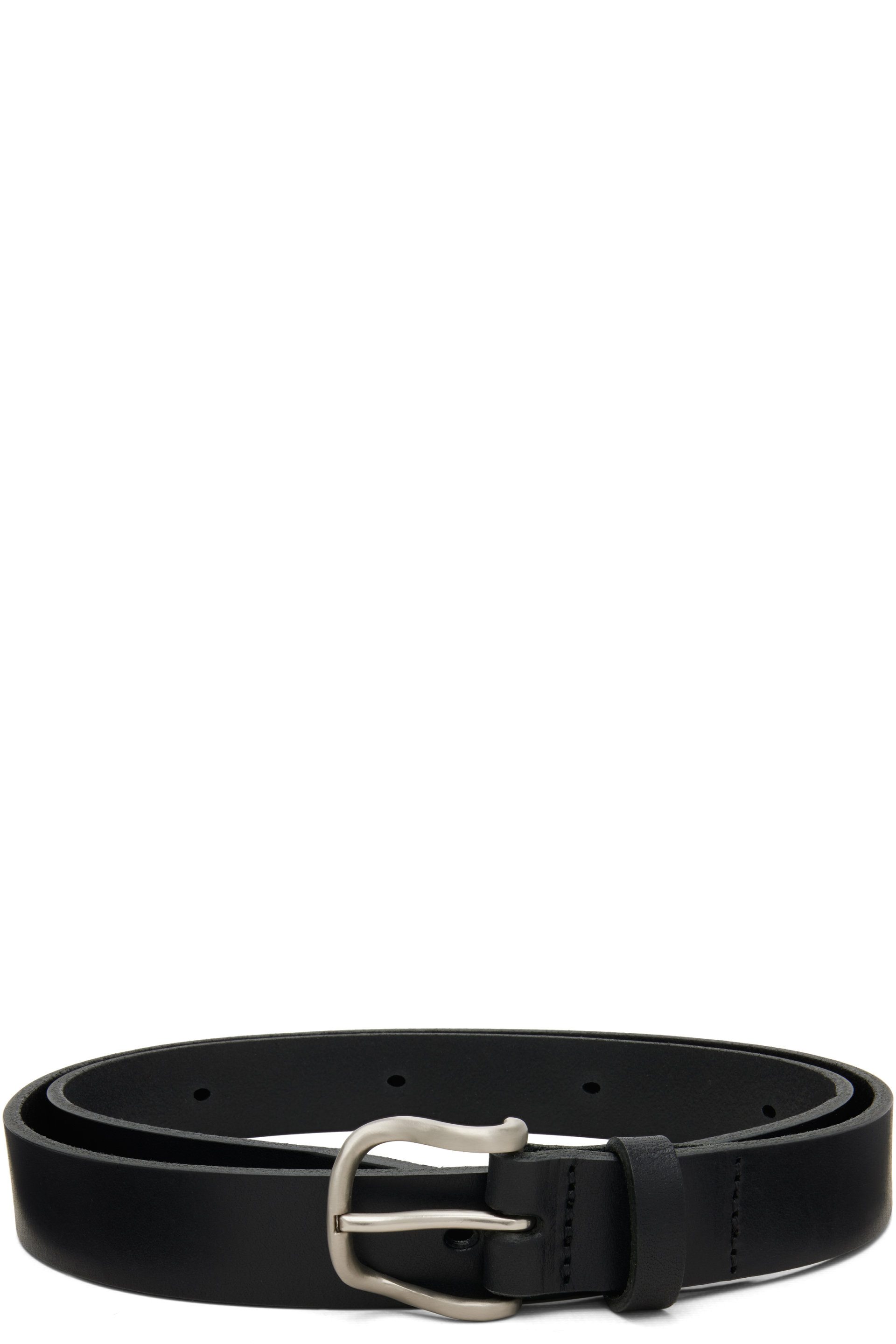 SOSHIOTSUKI - Black Drape Buckle Belt