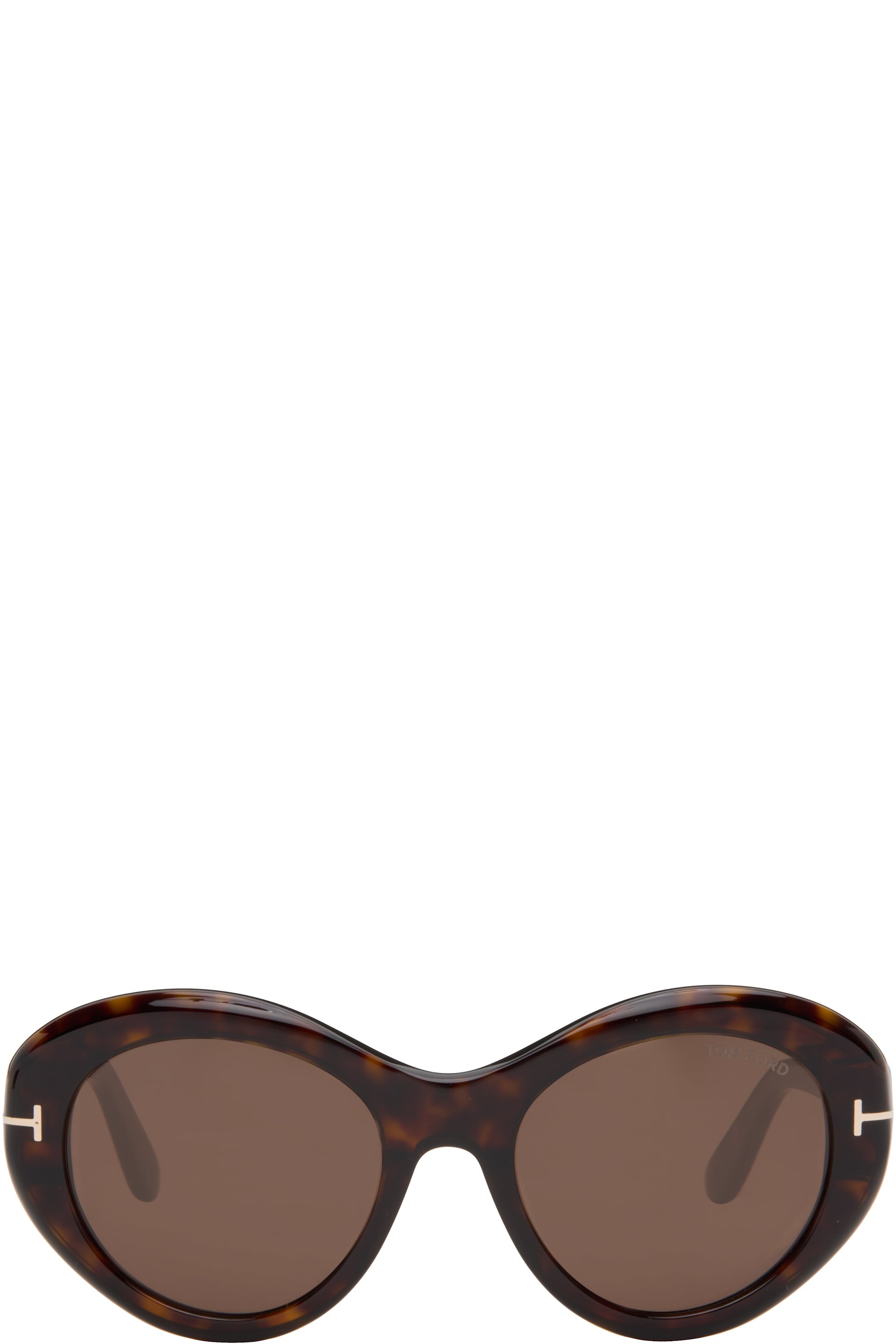 TOM FORD - Brown Elodie Sunglasses