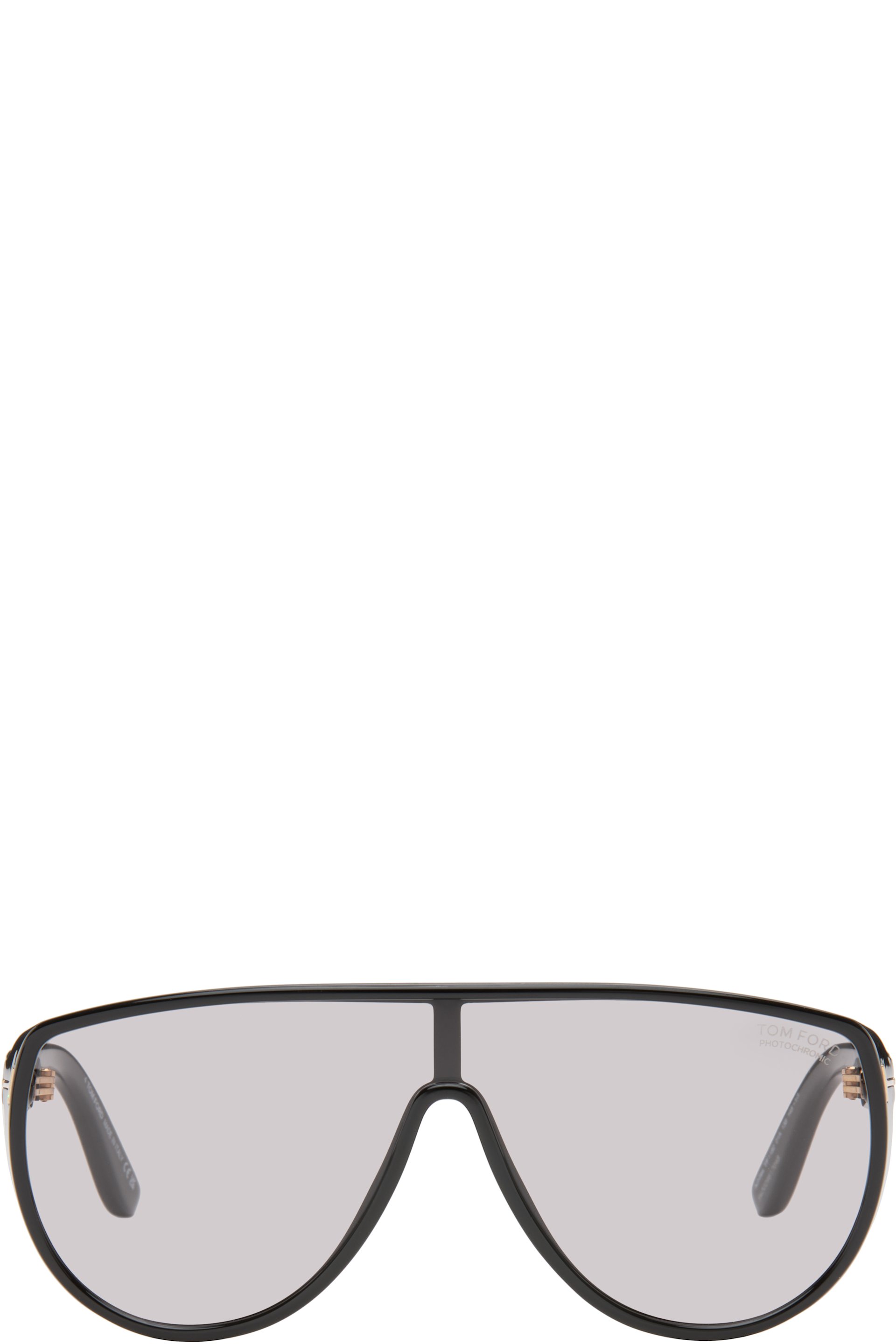 TOM FORD - Lunettes de soleil Achilles noires à verres photochromiques