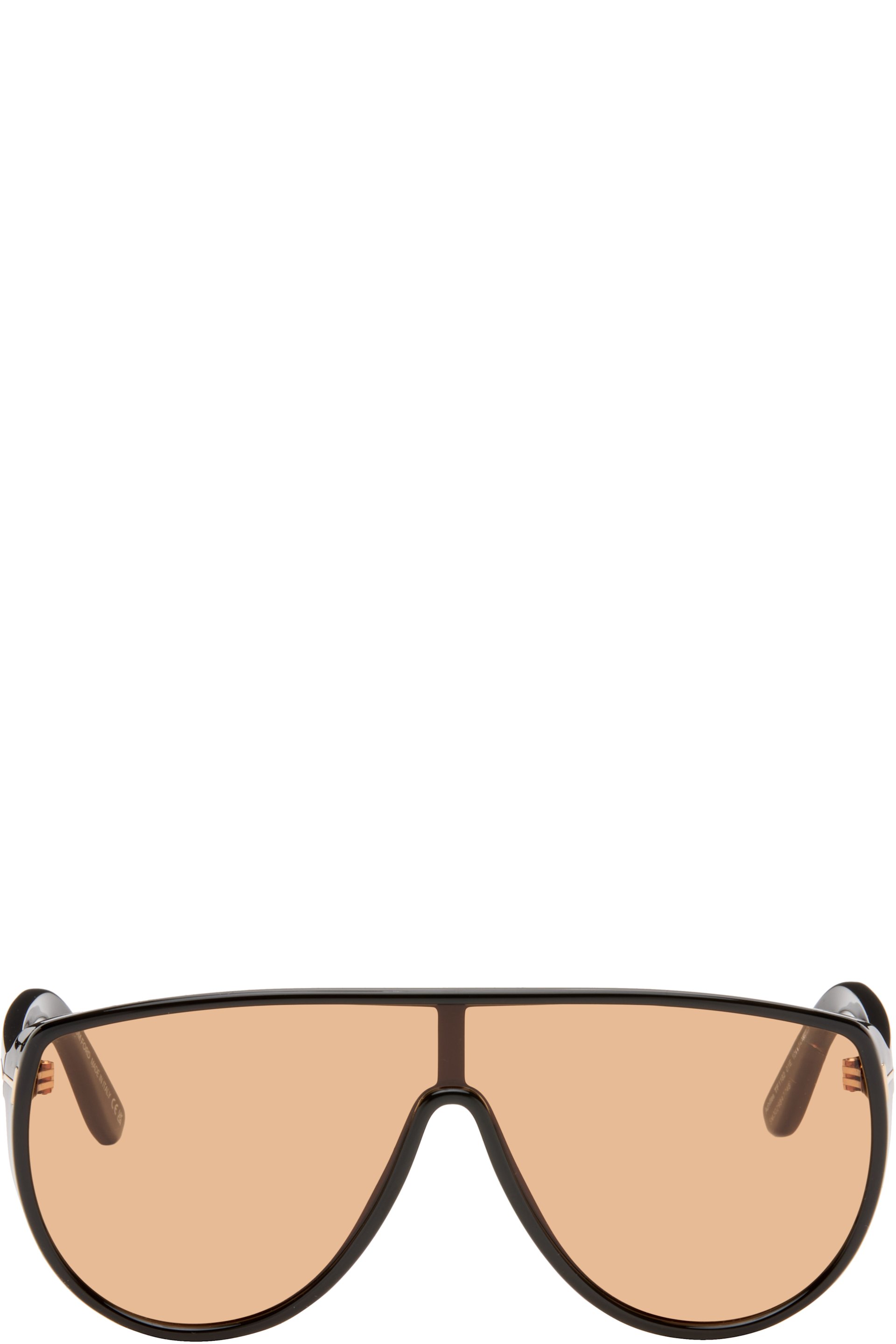 TOM FORD - Black Photochromatic Achilles Sunglasses