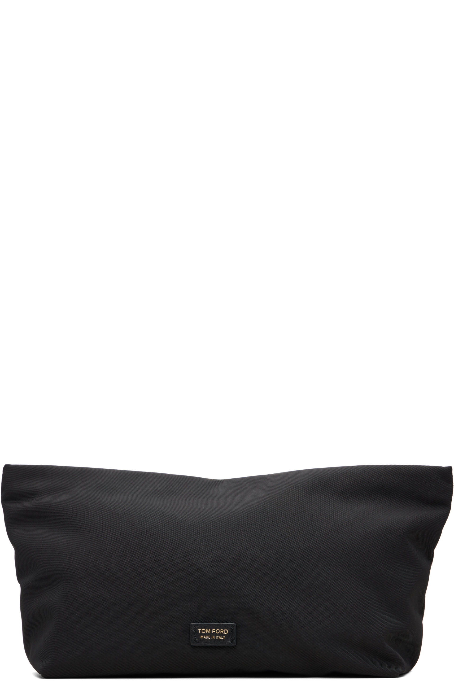 TOM FORD - Black Ridged Technical Fabric Cosmetic Pouch
