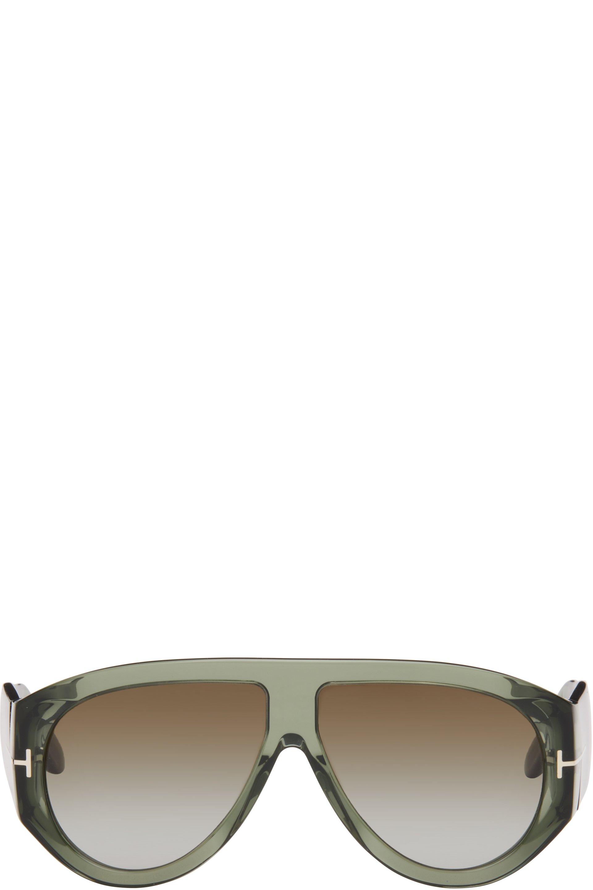 TOM FORD - Lunettes de soleil Bronson vertes