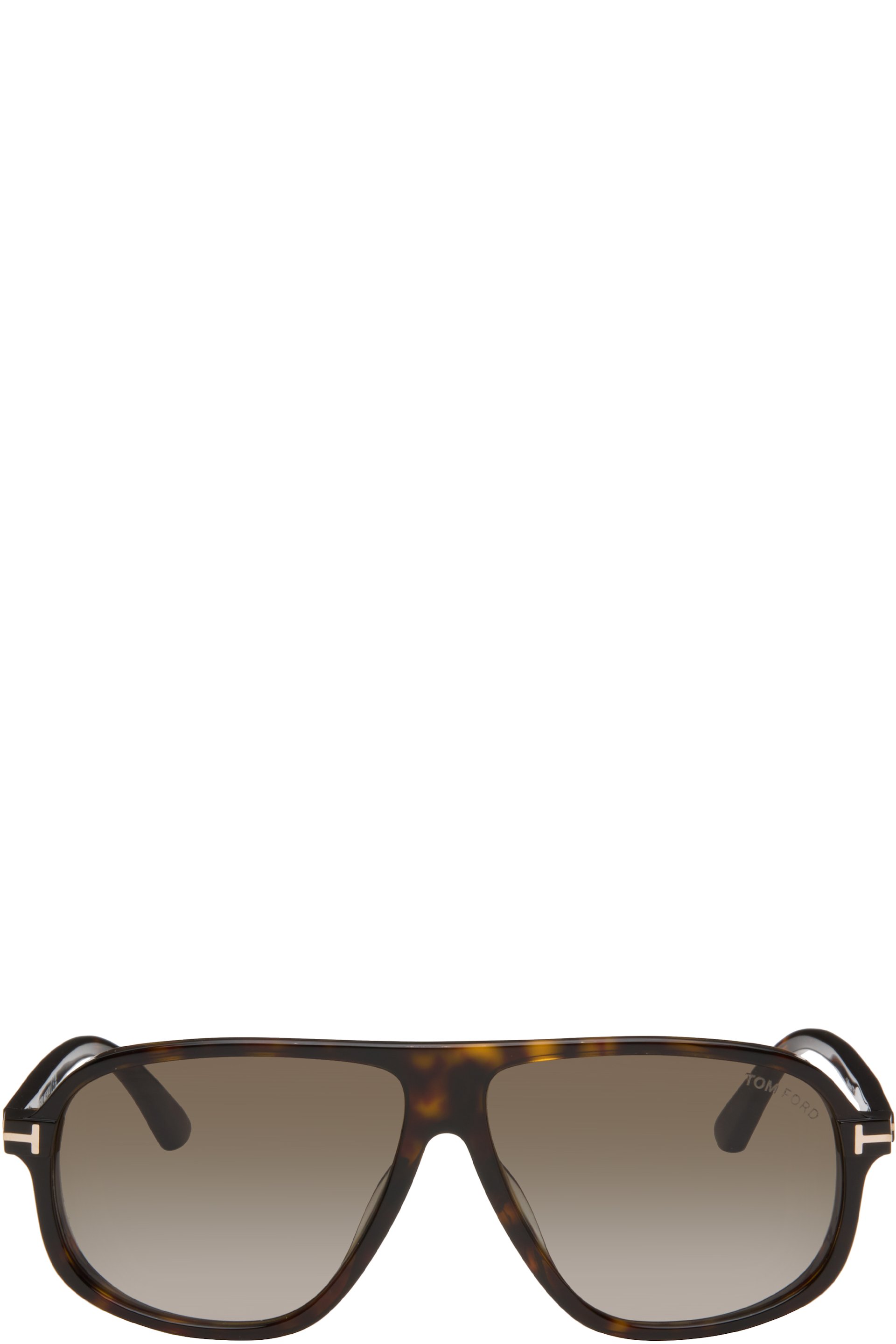 TOM FORD - Brown Guillaume Sunglasses