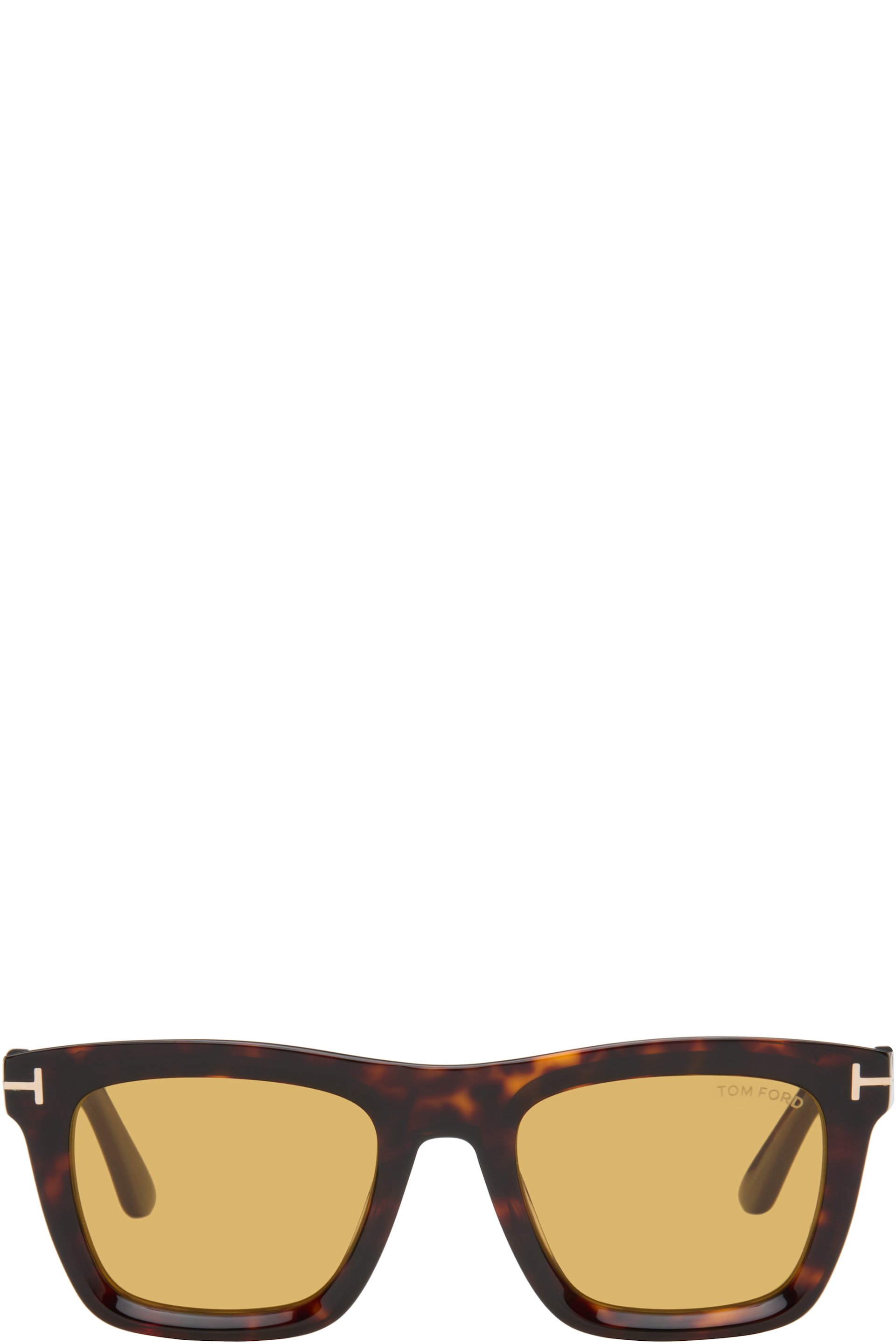 TOM FORD - Brown Lelio Sunglasses