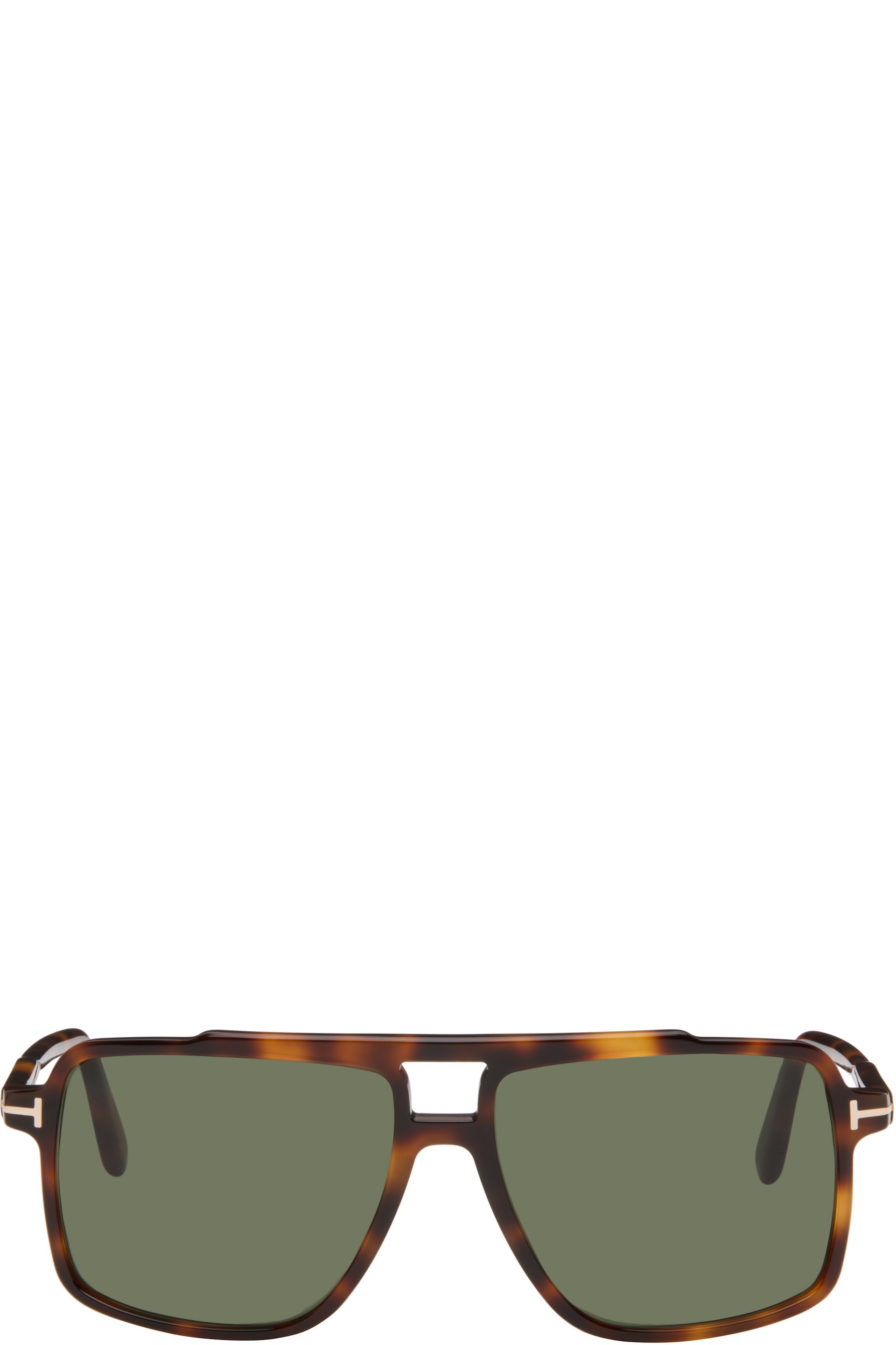 TOM FORD - Brown Kemp Sunglasses