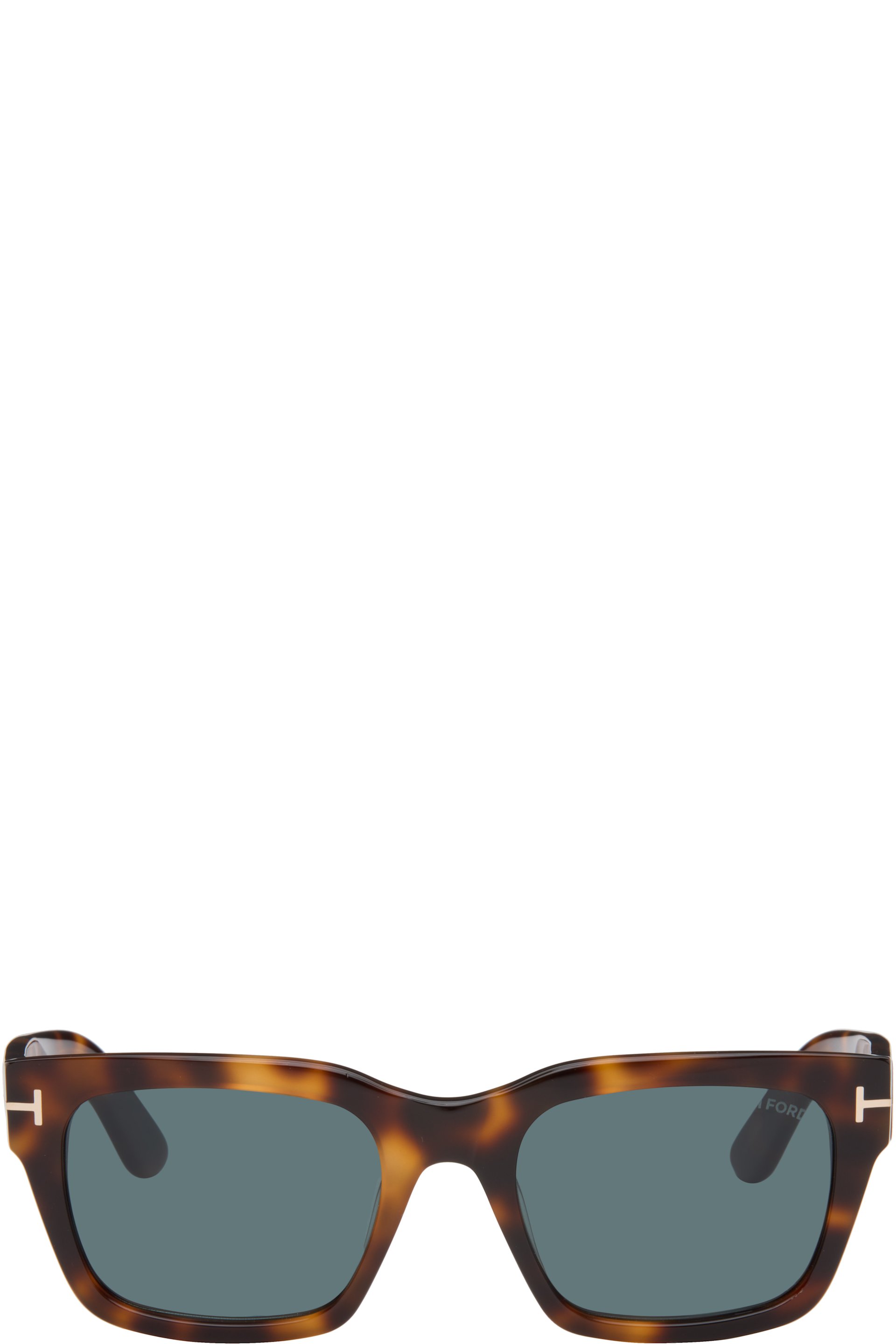TOM FORD - Brown Andy Sunglasses