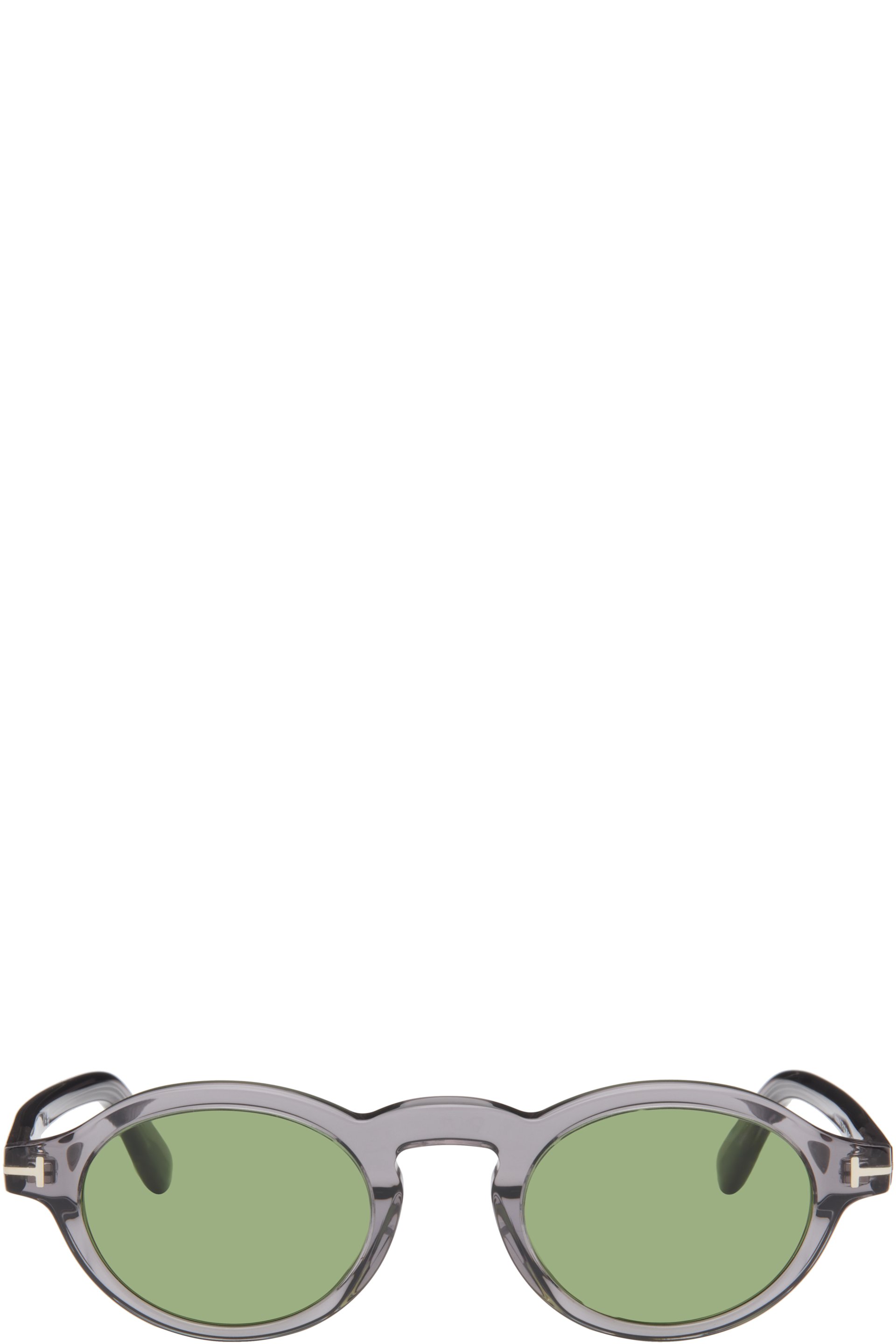 TOM FORD - Gray Aristotle Sunglasses