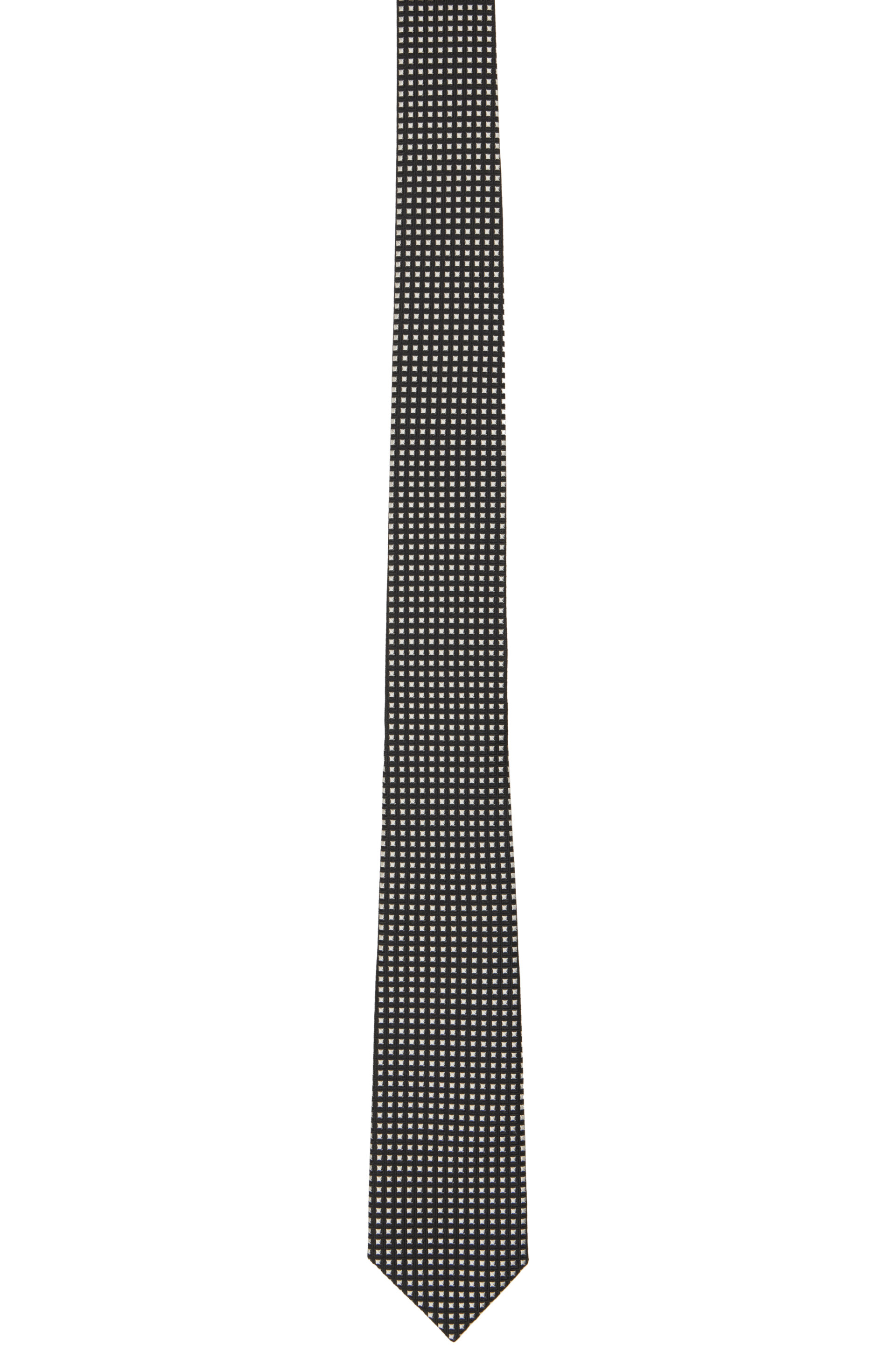 TOM FORD - Black Silk Jacquard Tie