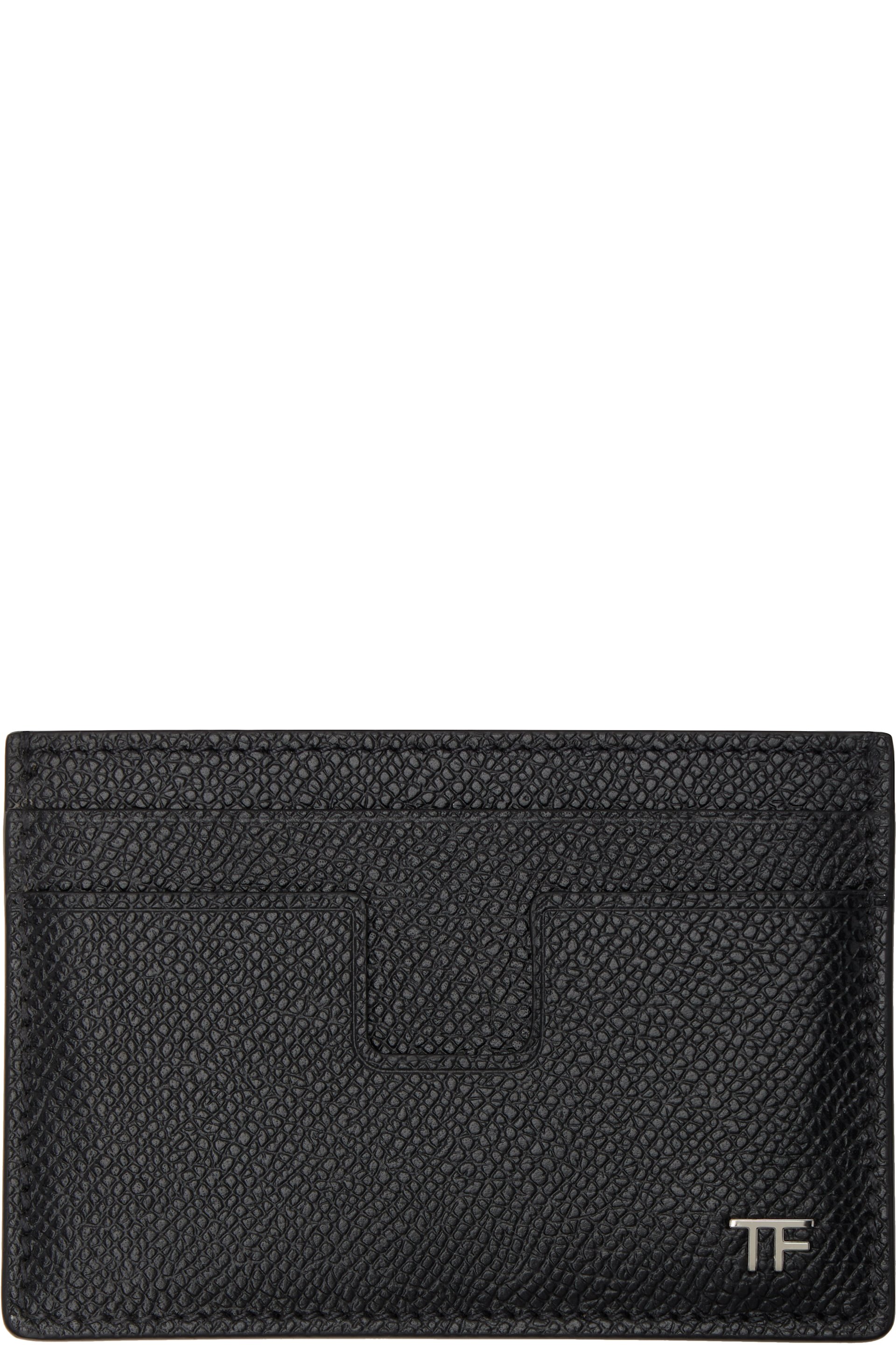 TOM FORD - ブラック Classic スモール グレインレザー カードケース