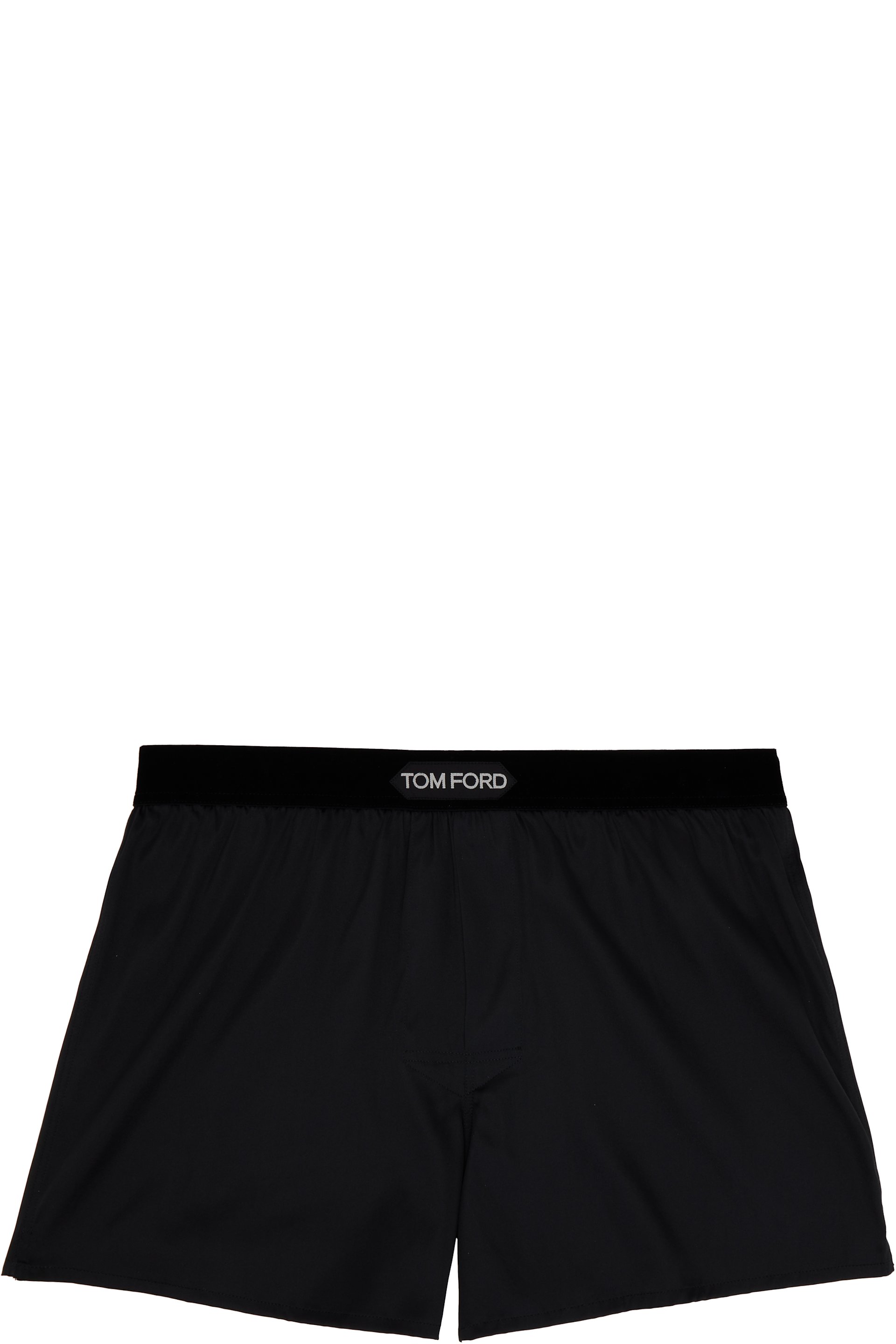TOM FORD - Black Silk Boxers