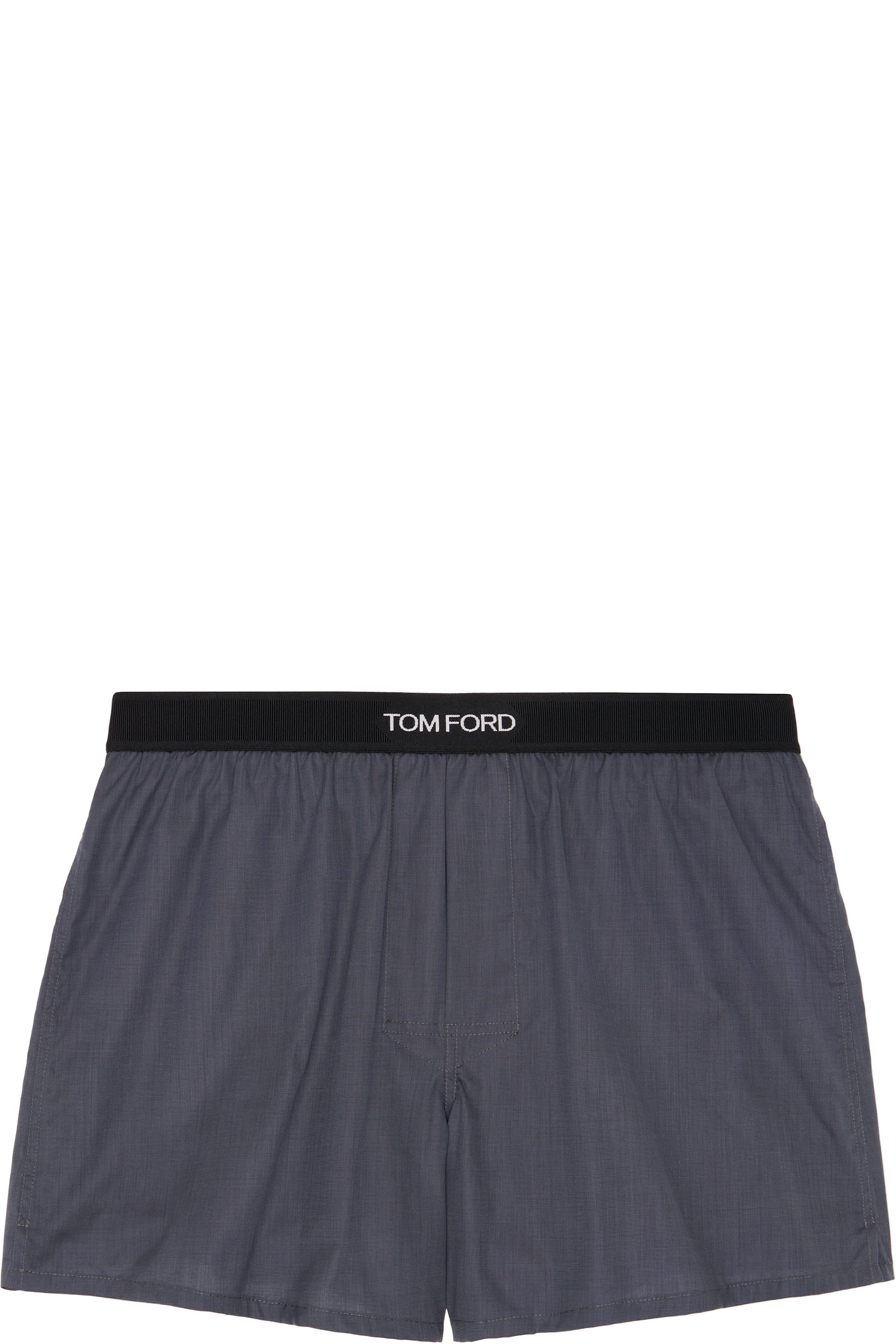 TOM FORD - Gray Cotton Boxers